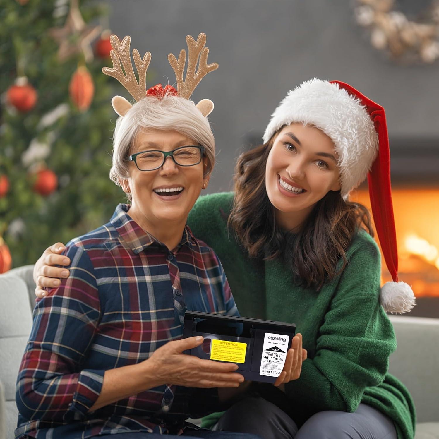 Adaptador SVHS VHSC a VHS Ottosing - Reproducción y Grabación