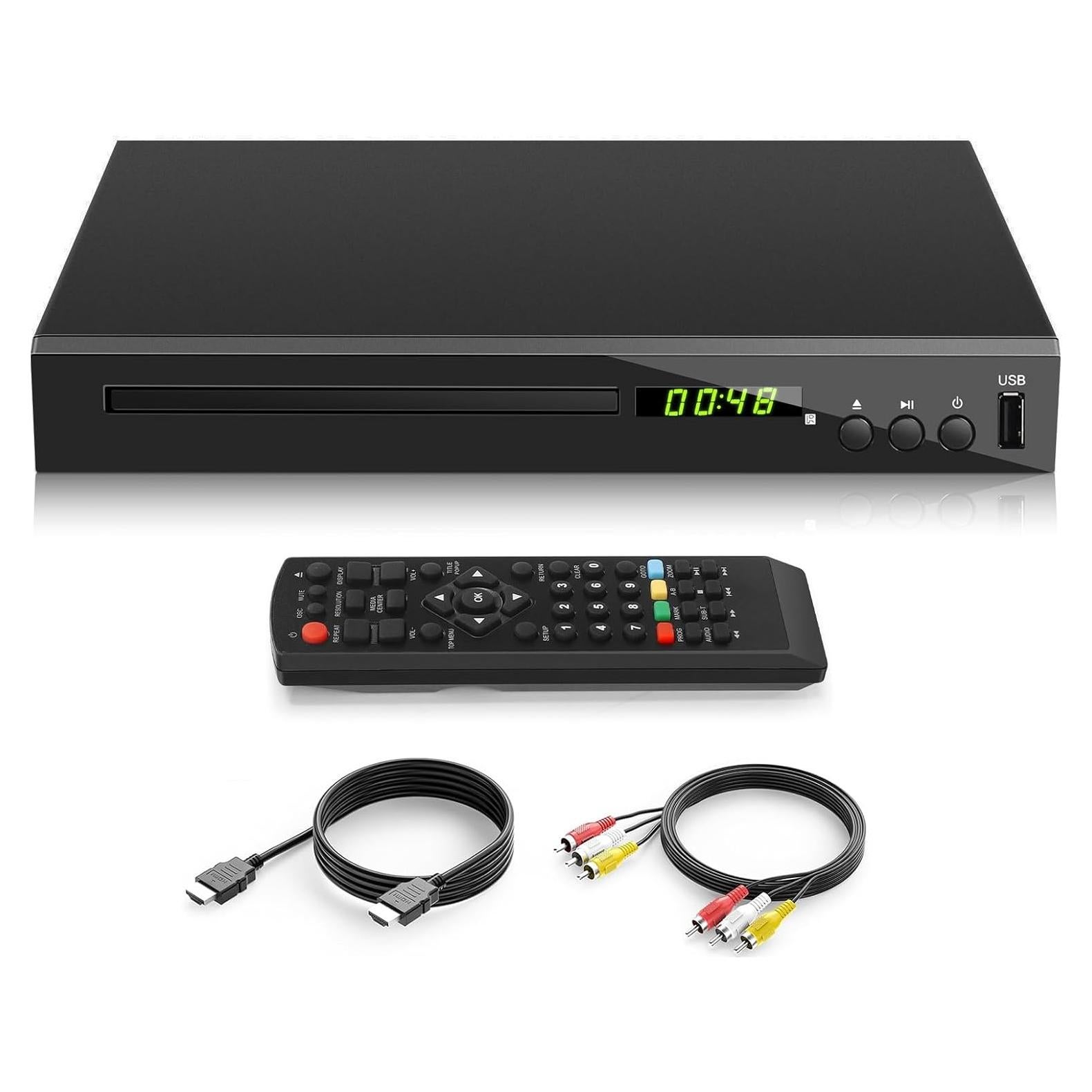 Reproductor Blu-ray JOVELL HD 1080P, Reg. A, HDMI, USB