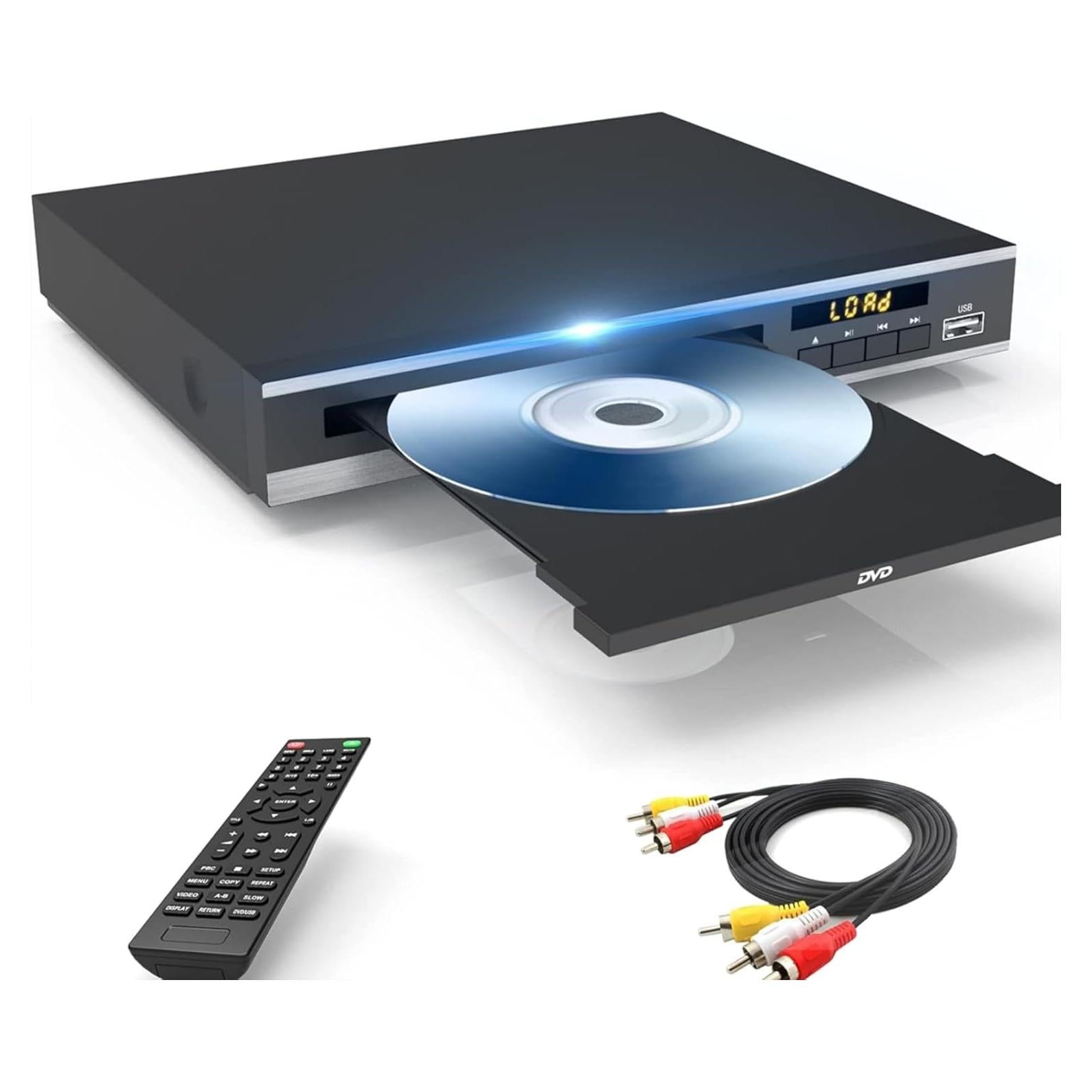 Reproductor de DVD MAITE DVP-999 Compacto USB RCA 720P