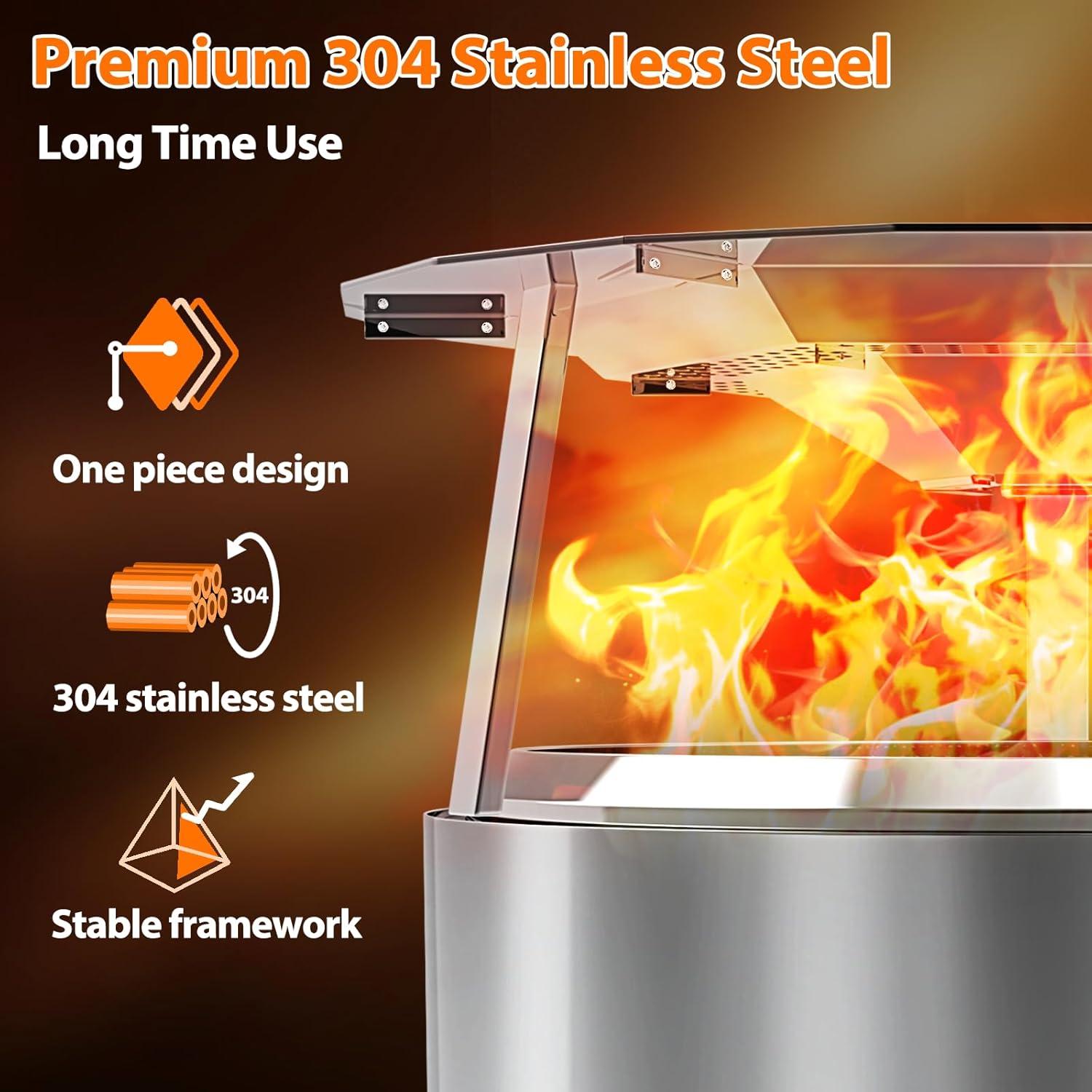 Deflector de Calor Uniflasy para Solo Stove Yukon 1.0 y 2.0