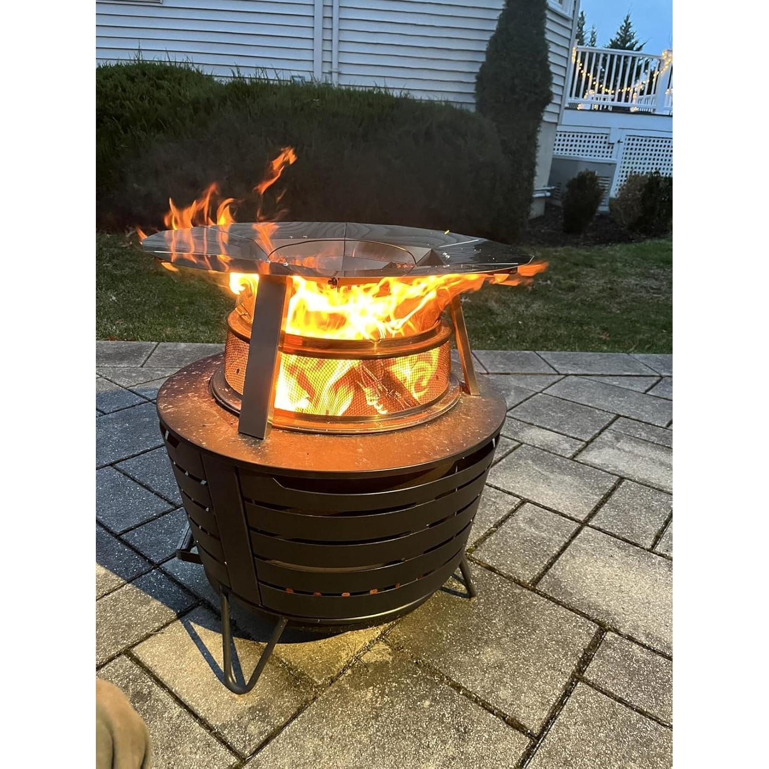 Deflector de Calor Uniflasy para Solo Stove Yukon 1.0 y 2.0