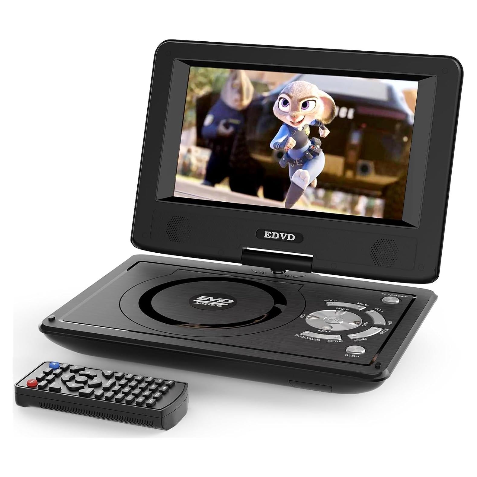 Reproductor DVD portátil SQQBZZ 9.5" HD para coche y niños