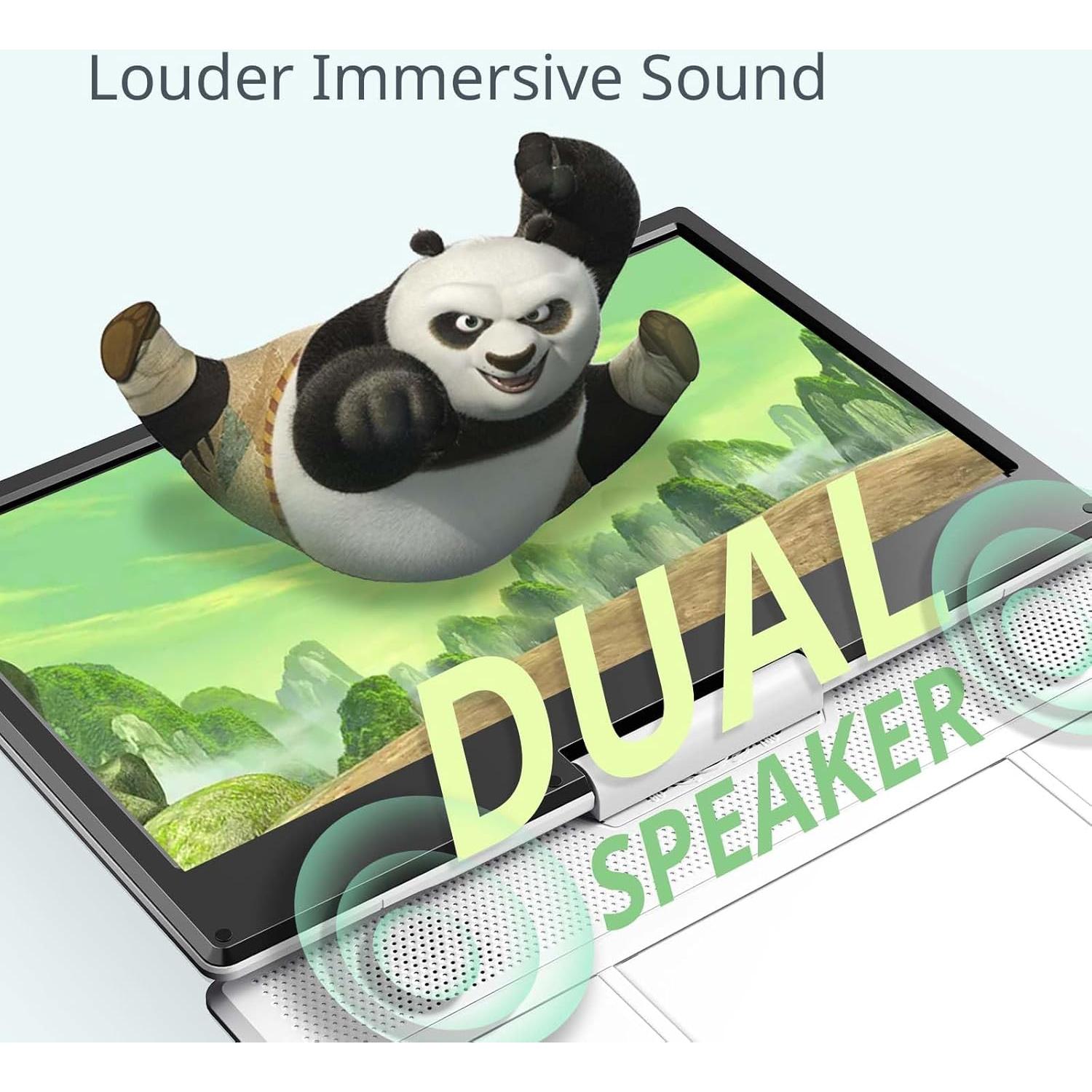 Reproductor de DVD Portátil YOTON 14.1" Batería 5000mAh HD