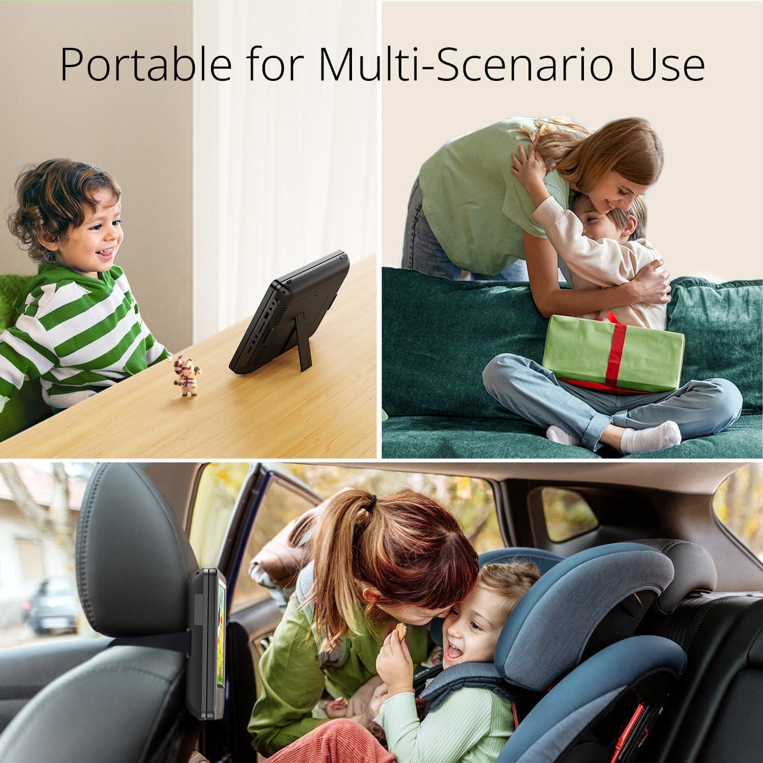 Reproductores de DVD Portátiles YOTON 10.5" Duales para Auto