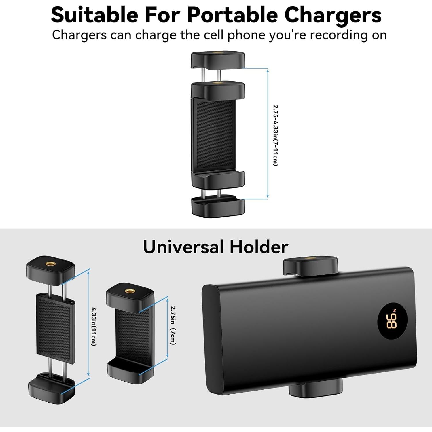 Soporte Magnético para Cerca CloudValley - Ajustable, Compatible con iPhone y Cámaras