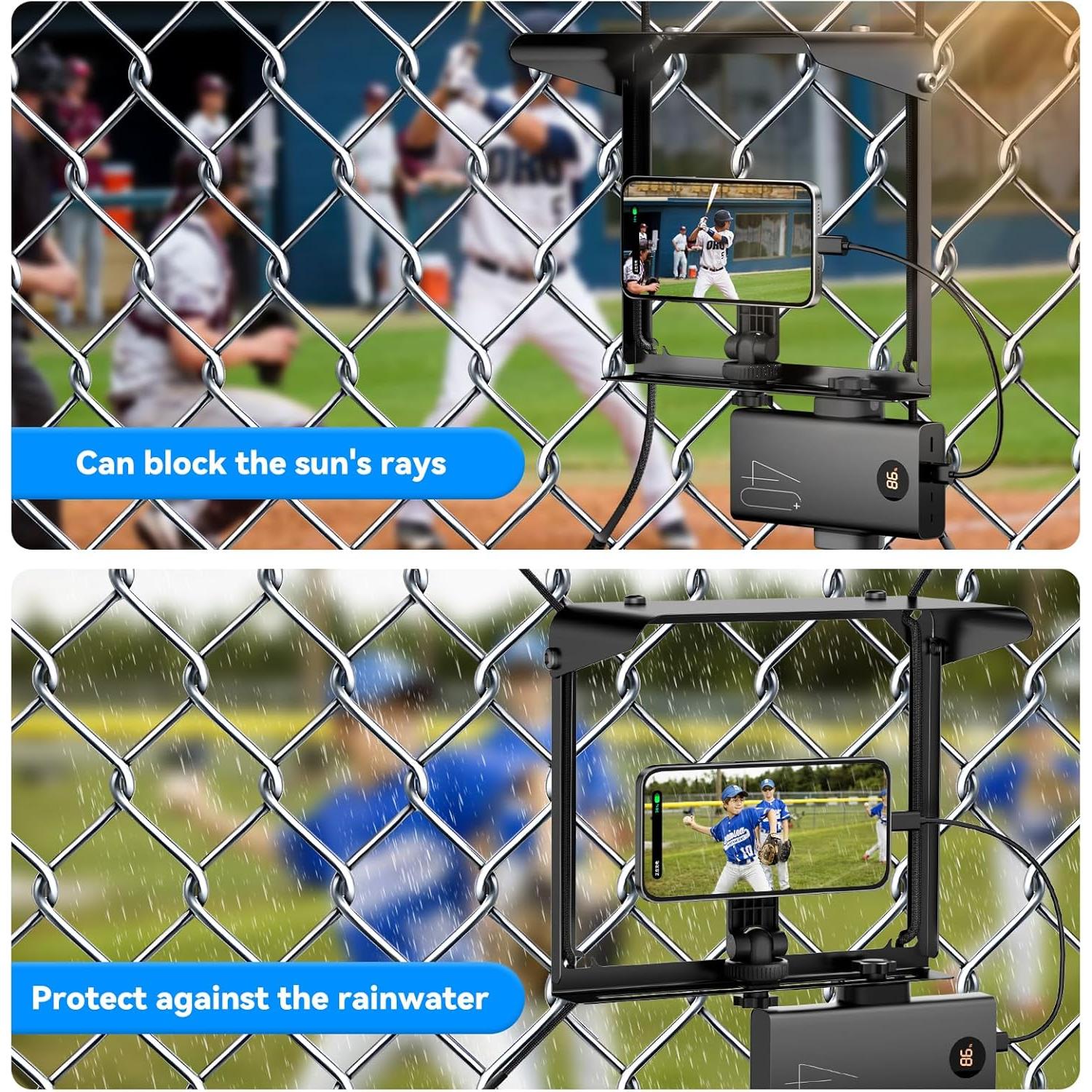 Soporte Magnético para Cerca CloudValley - Ajustable, Compatible con iPhone y Cámaras