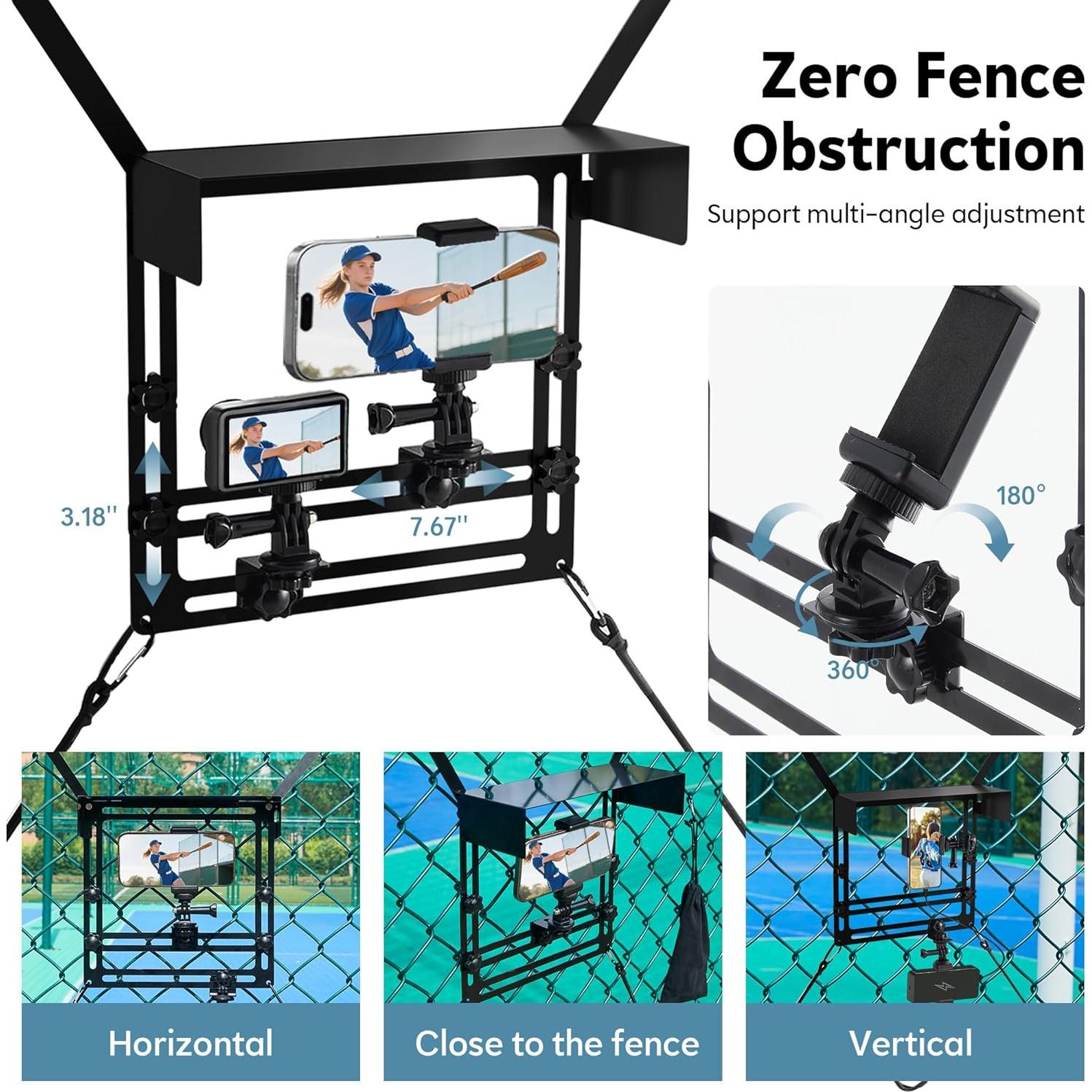 Soporte para Teléfono Móvil PEYAKO C01 con Sombrilla y Montaje