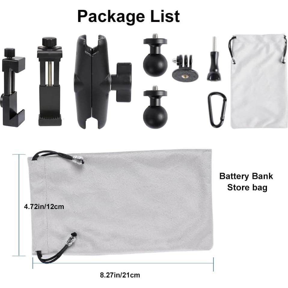 Soporte Pellking para Teléfono y Cámara de Acción Ajustable