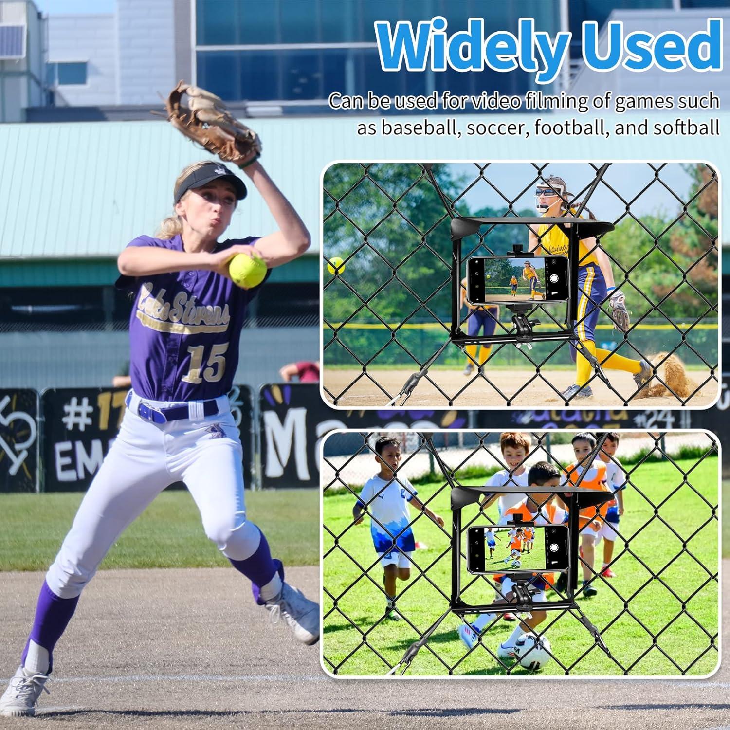 Soporte de Cerca para Teléfono Upriver con Sombrilla Ajustable