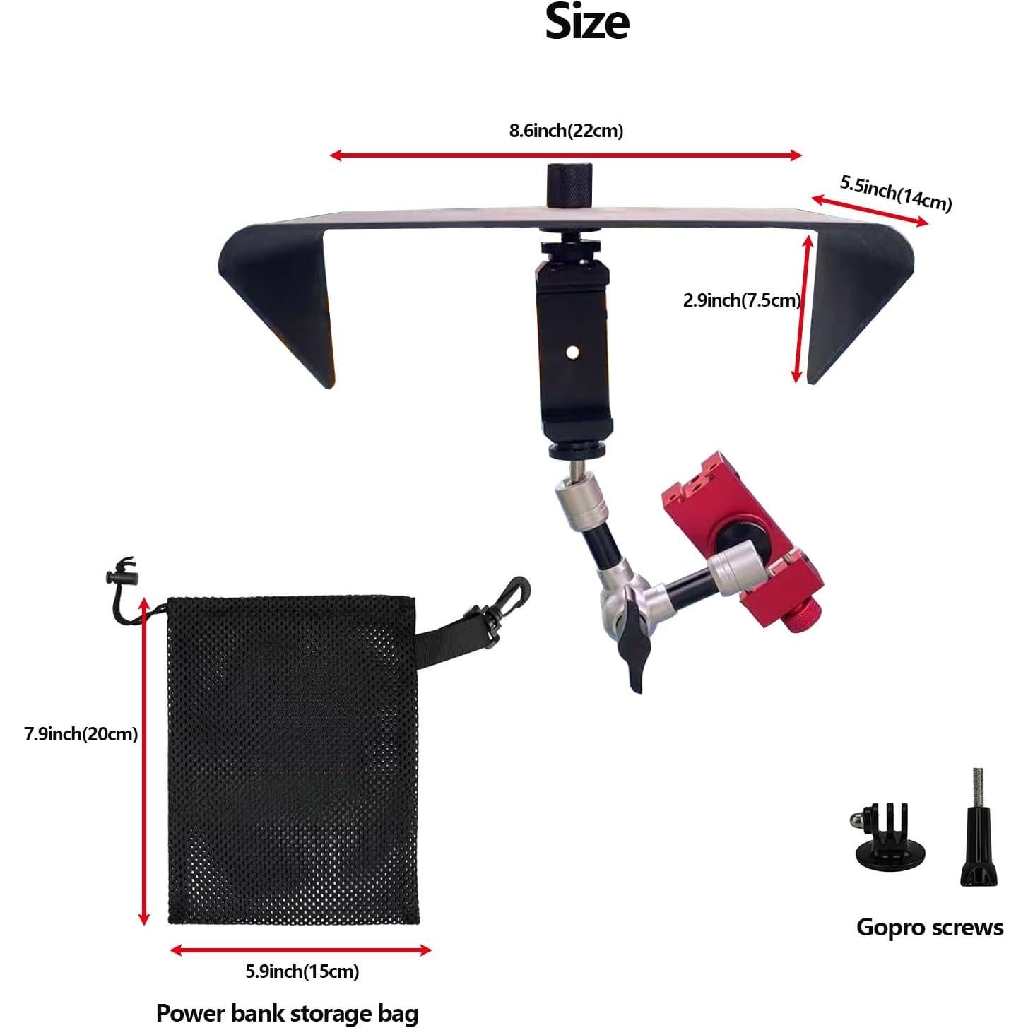 Soporte de Montaje para Teléfono UISKOOPW con Sombrilla 0.5kg