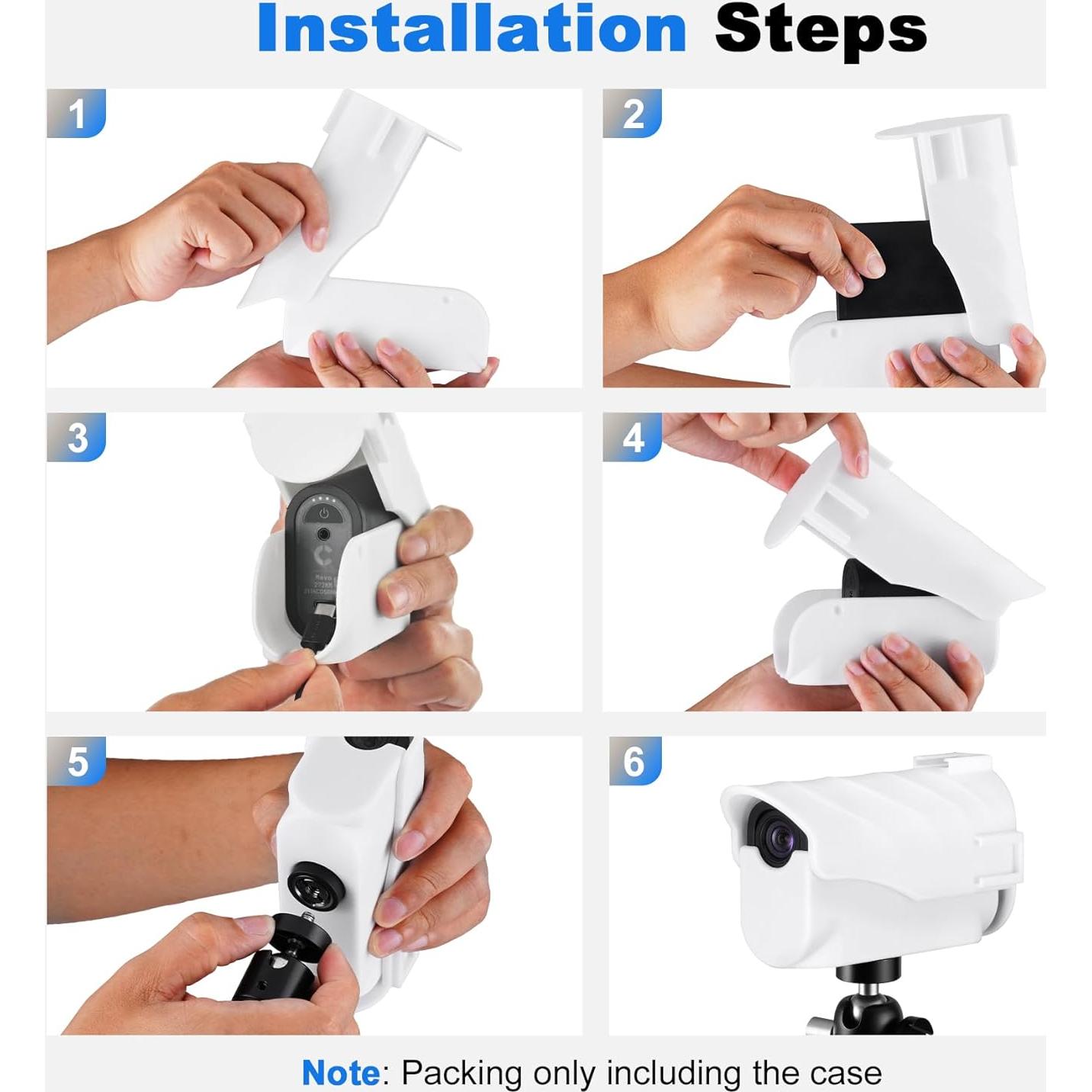 Kit de Montaje en Cerca Selens con Funda Protectora para Mevo Start