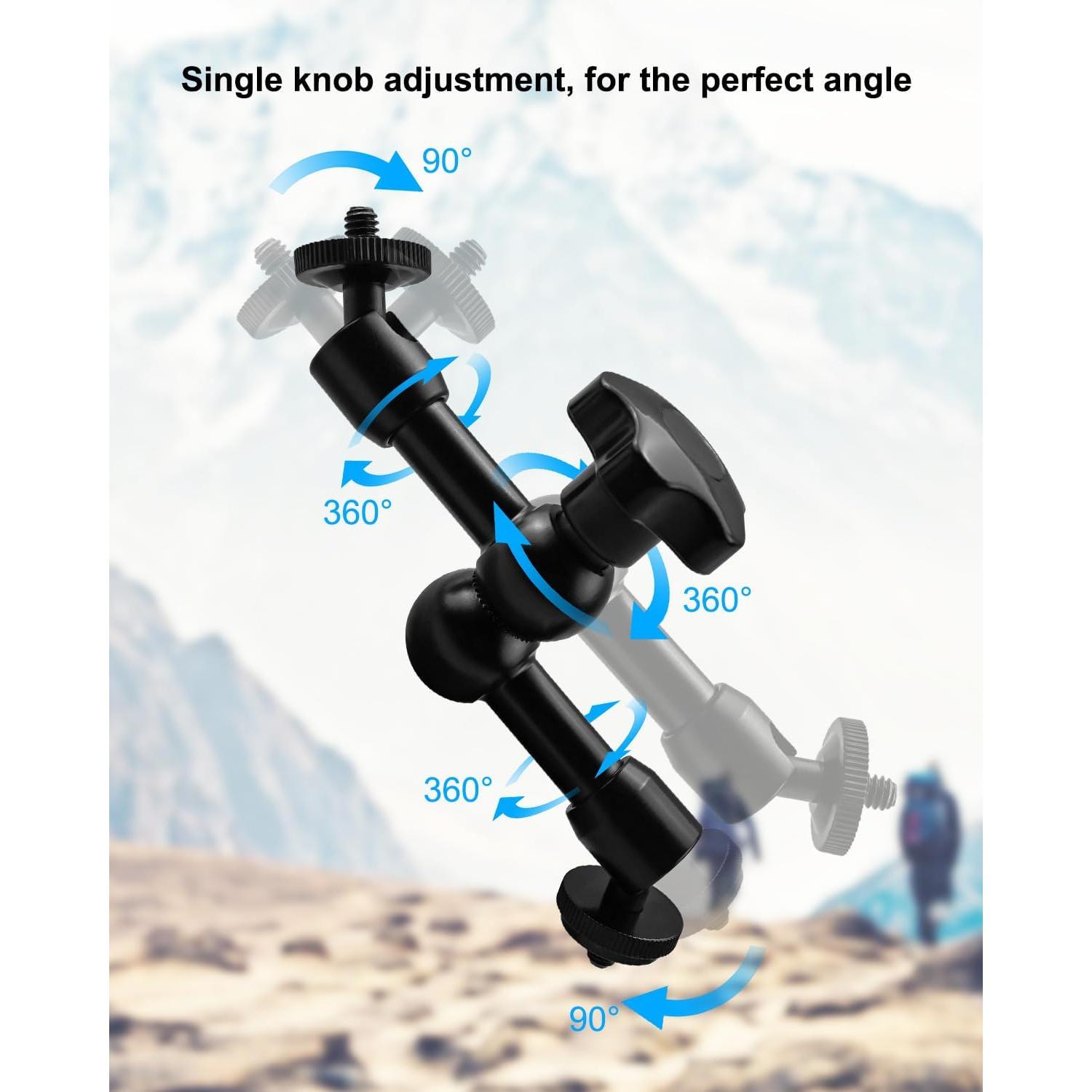 Kit de Montaje Ajustable HZ_Marine para Cámara y Smartphone