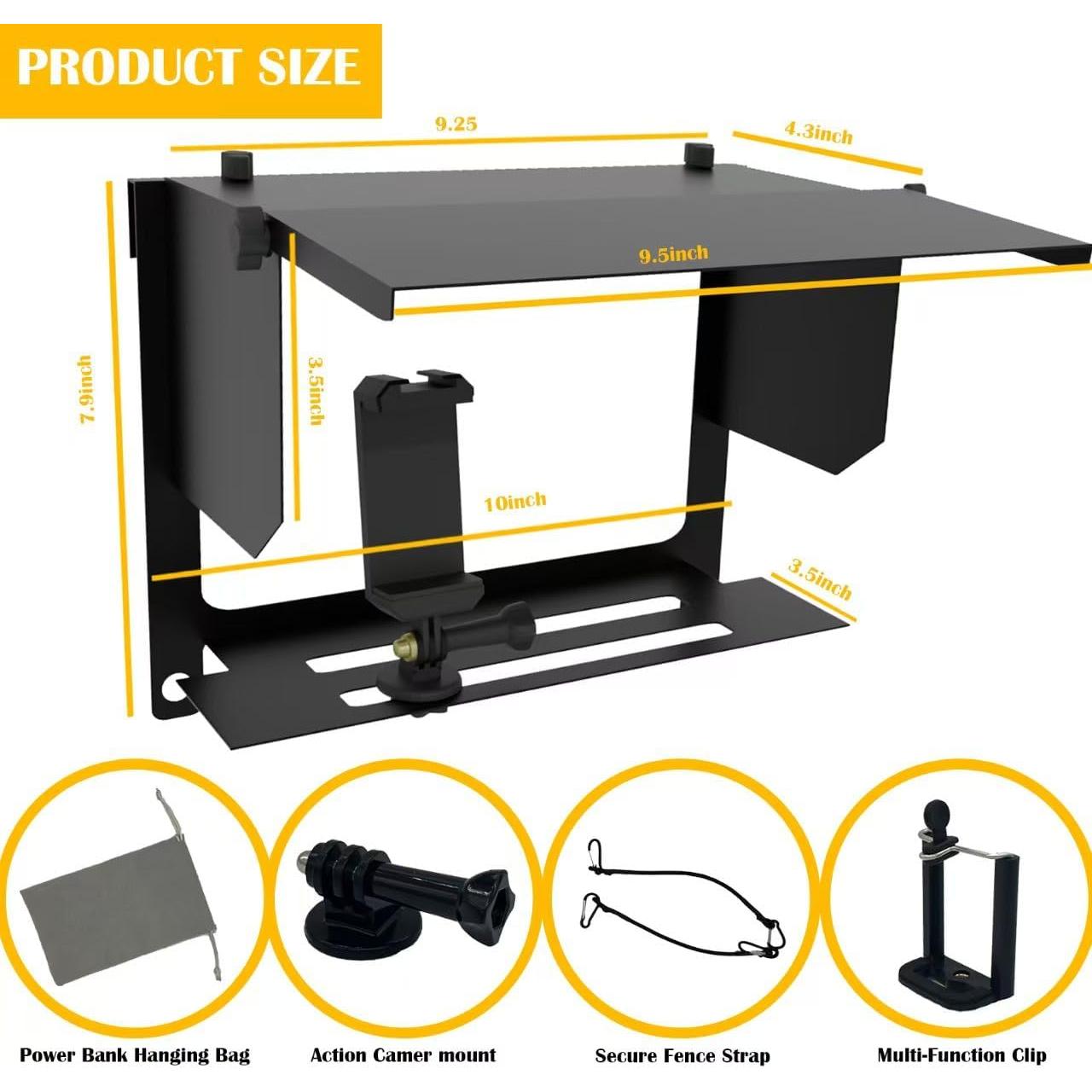 Soporte para Teléfono en Valla Vautrezon FM-BL con Sombra Ajustable