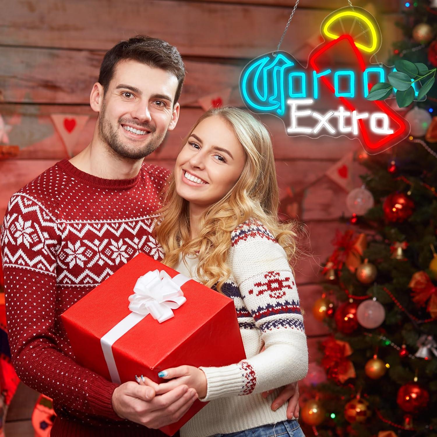 Cartel de Neón de Cerveza EZMYMA LED Regulable 42x31cm