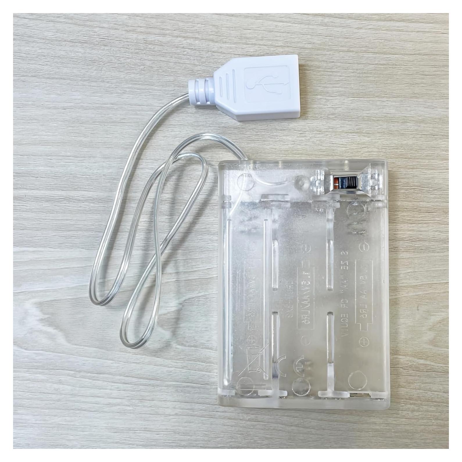 Caja de Batería FLAGMEE para Luces de Neón 5V - AA