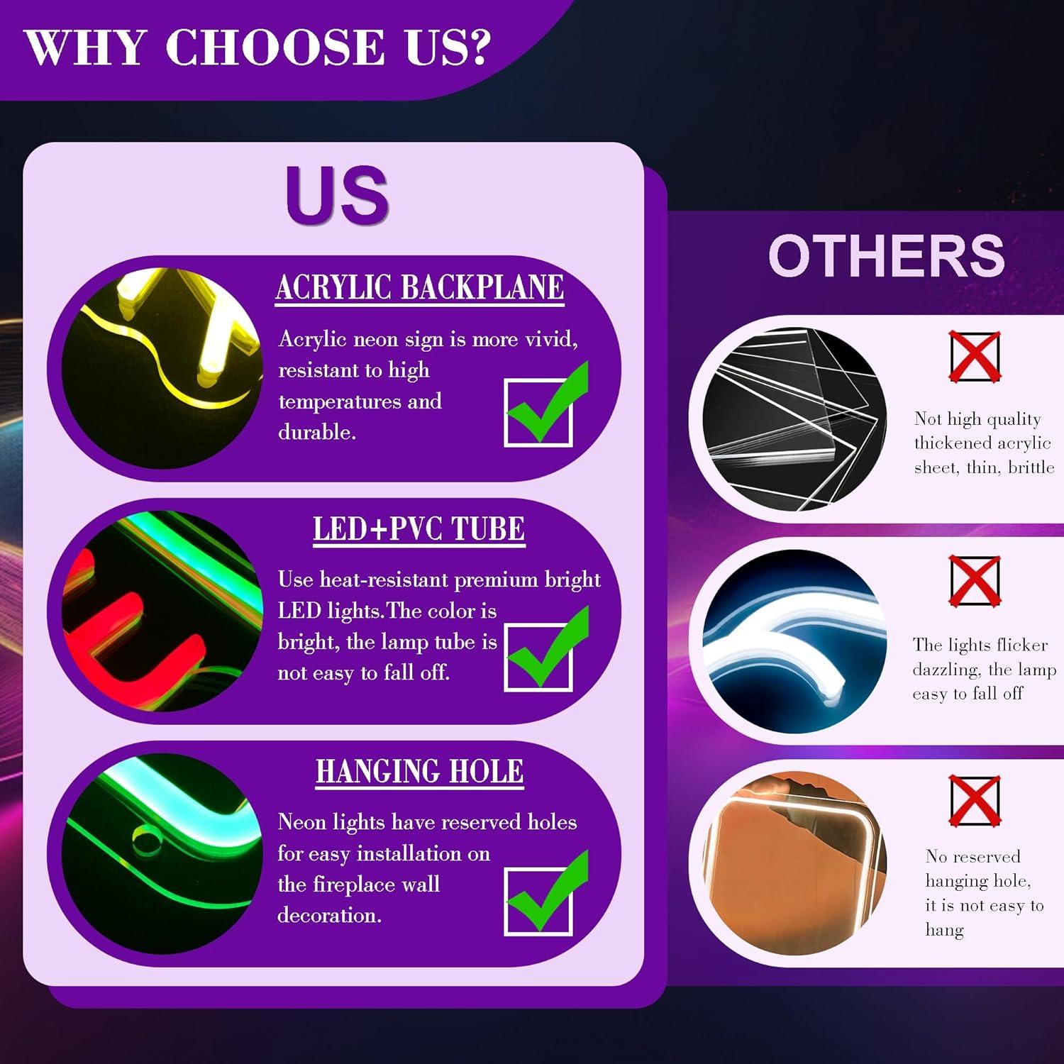 Letrero de Neón Beer High Life Regulable 39.9x21.8 cm