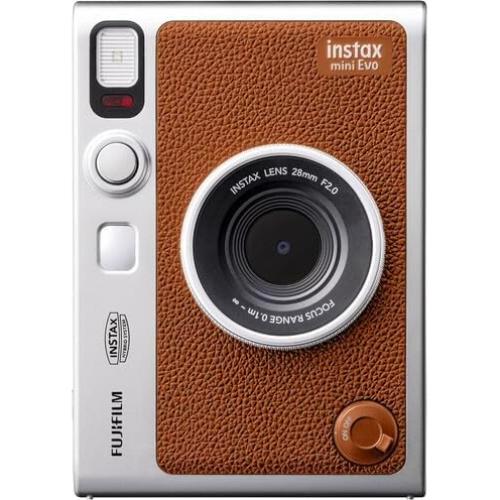 Cámara Instantánea Híbrida Fujifilm INSTAX MINI EVO Marrón