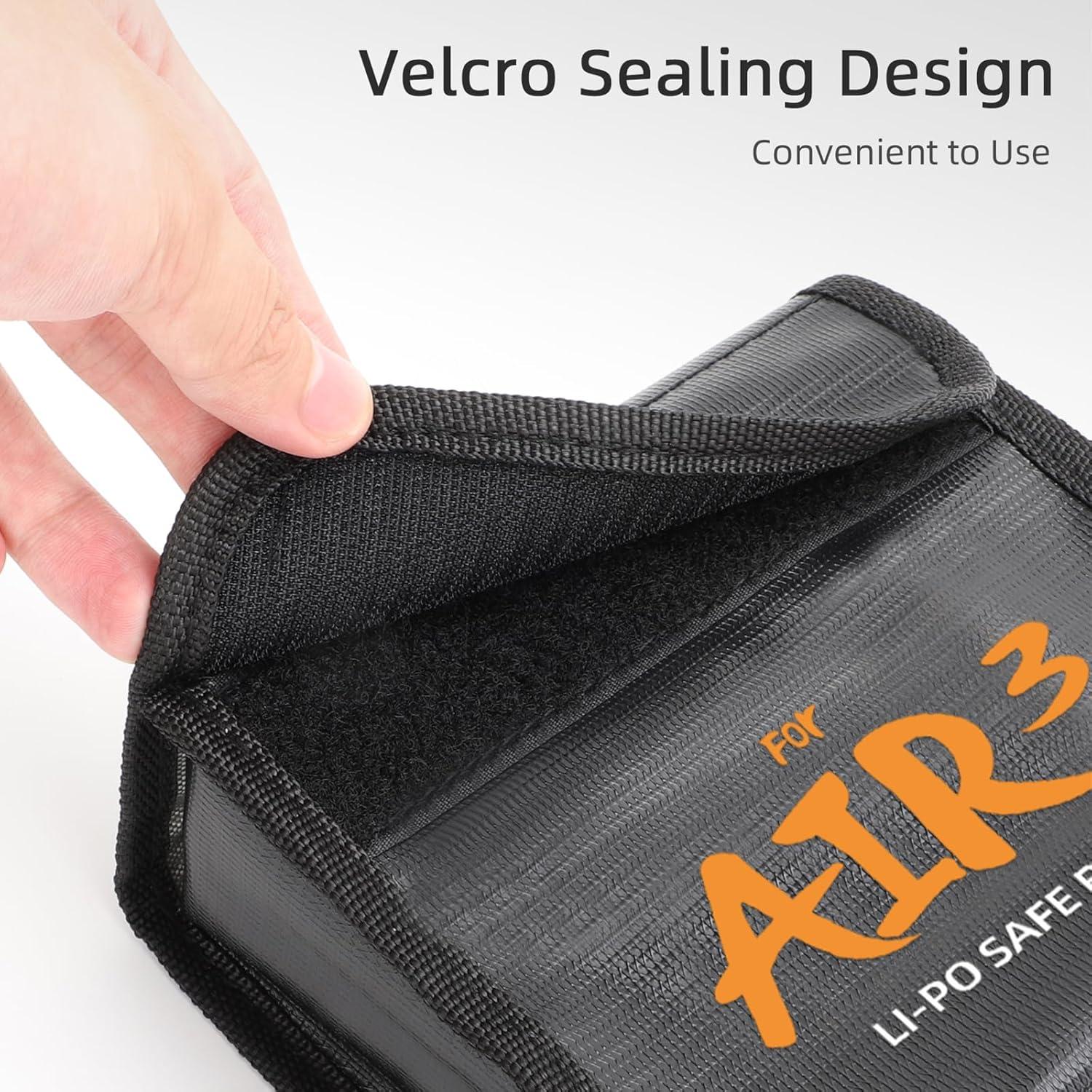 Bolsa de Seguridad Lipo DJI Air 3 - Grande para 3 Baterías