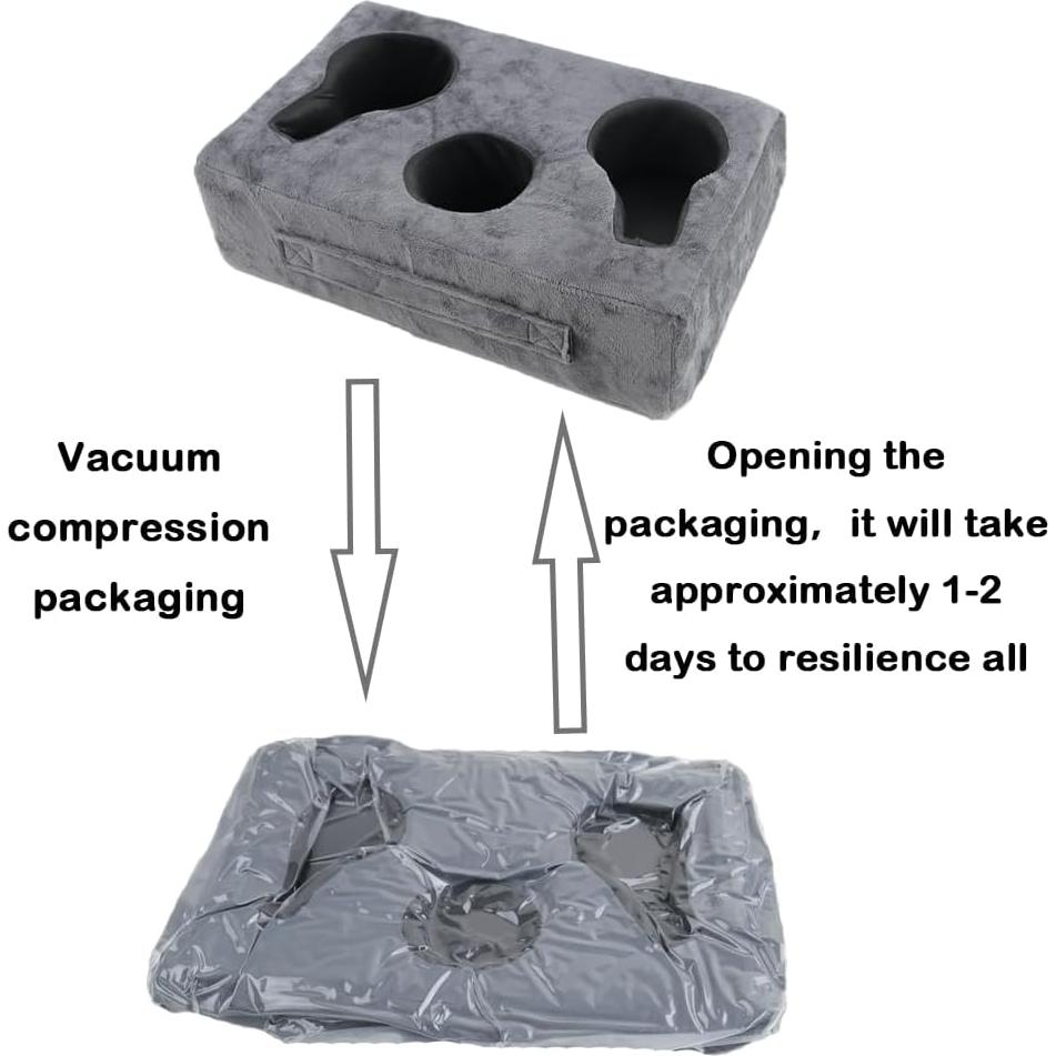 Soporte para Tazas Weryerker Gris con 3 Compartimentos