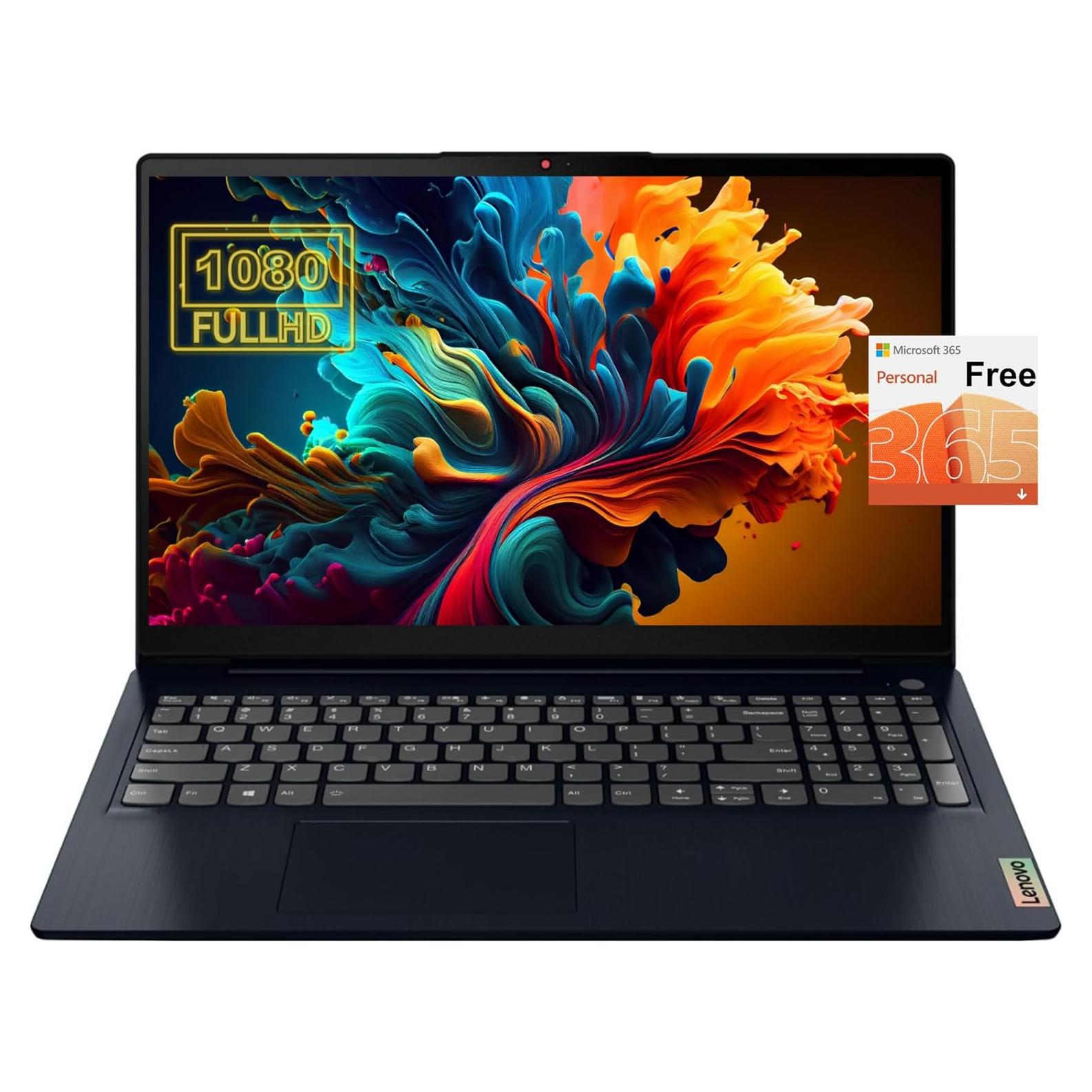 Laptop Lenovo IdeaPad 15.6" FHD, 20GB RAM, 1TB SSD, Intel