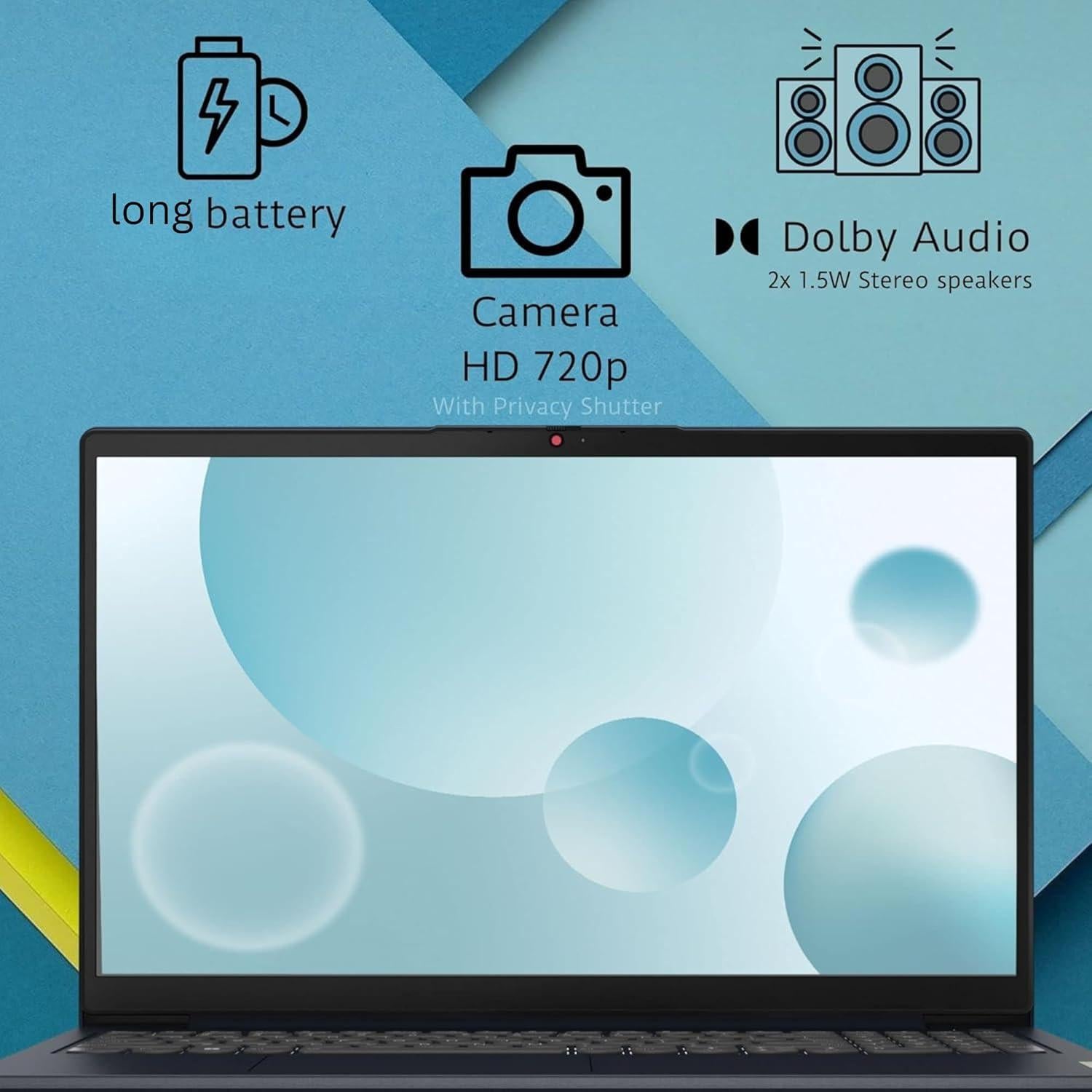 Laptop Lenovo IdeaPad 15.6" FHD, 20GB RAM, 1TB SSD, Intel