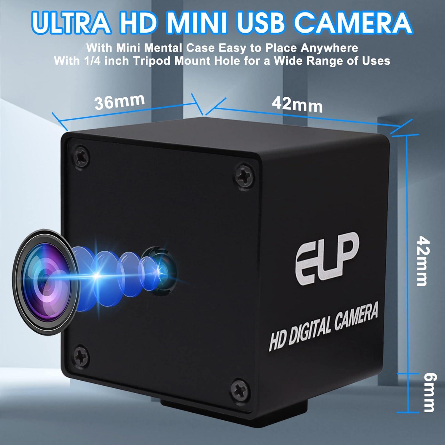 Cámara USB 48MP Magnolia Ultra HD 30fps Enfoque Rápido