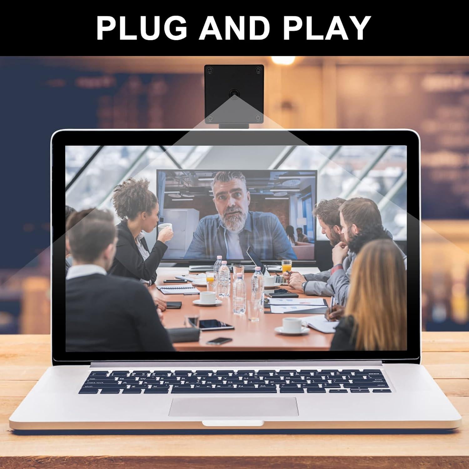 Cámara USB 48MP Magnolia Ultra HD 30fps Enfoque Rápido