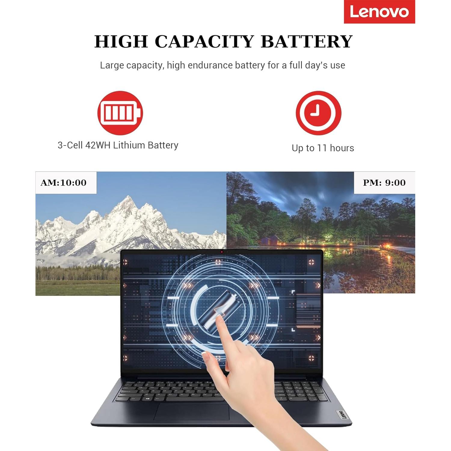 Laptop Lenovo IdeaPad 1 15.6" FHD, Intel Pentium, 36GB RAM, 2TB SSD