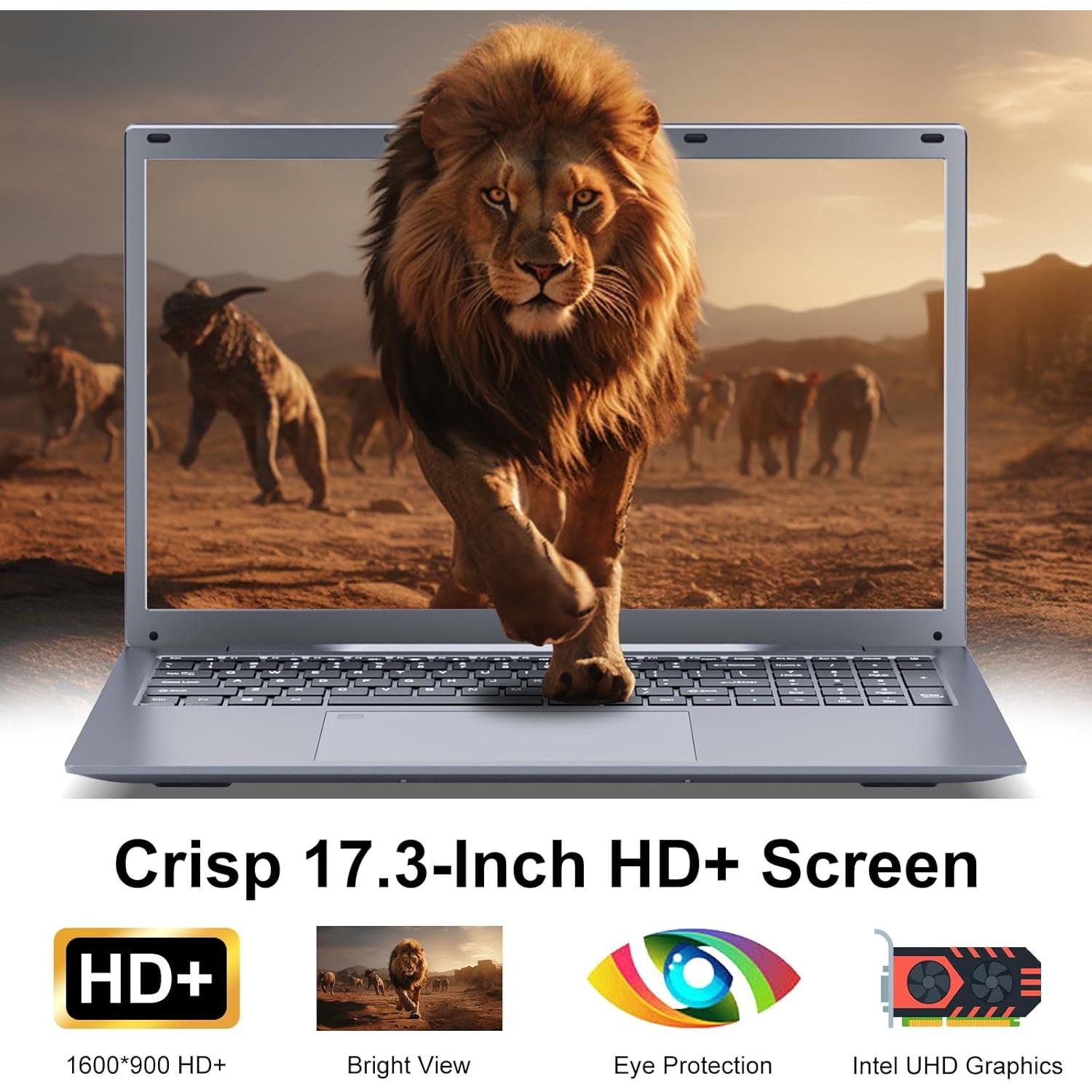 Computadora portátil Soulgenix 17.3" HD+ 16GB RAM 512GB SSD