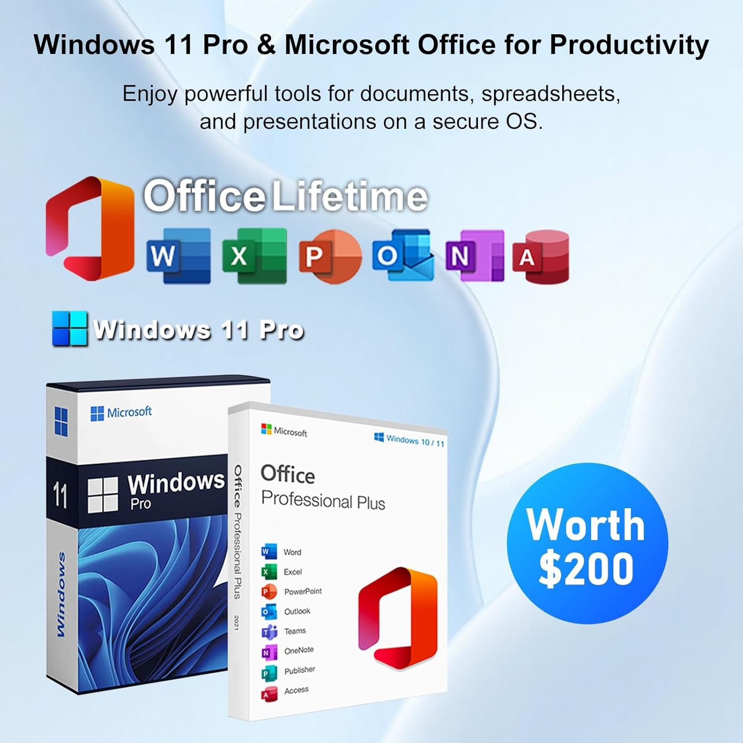 Computadora portátil Soulgenix 17.3" HD+ 16GB RAM 512GB SSD