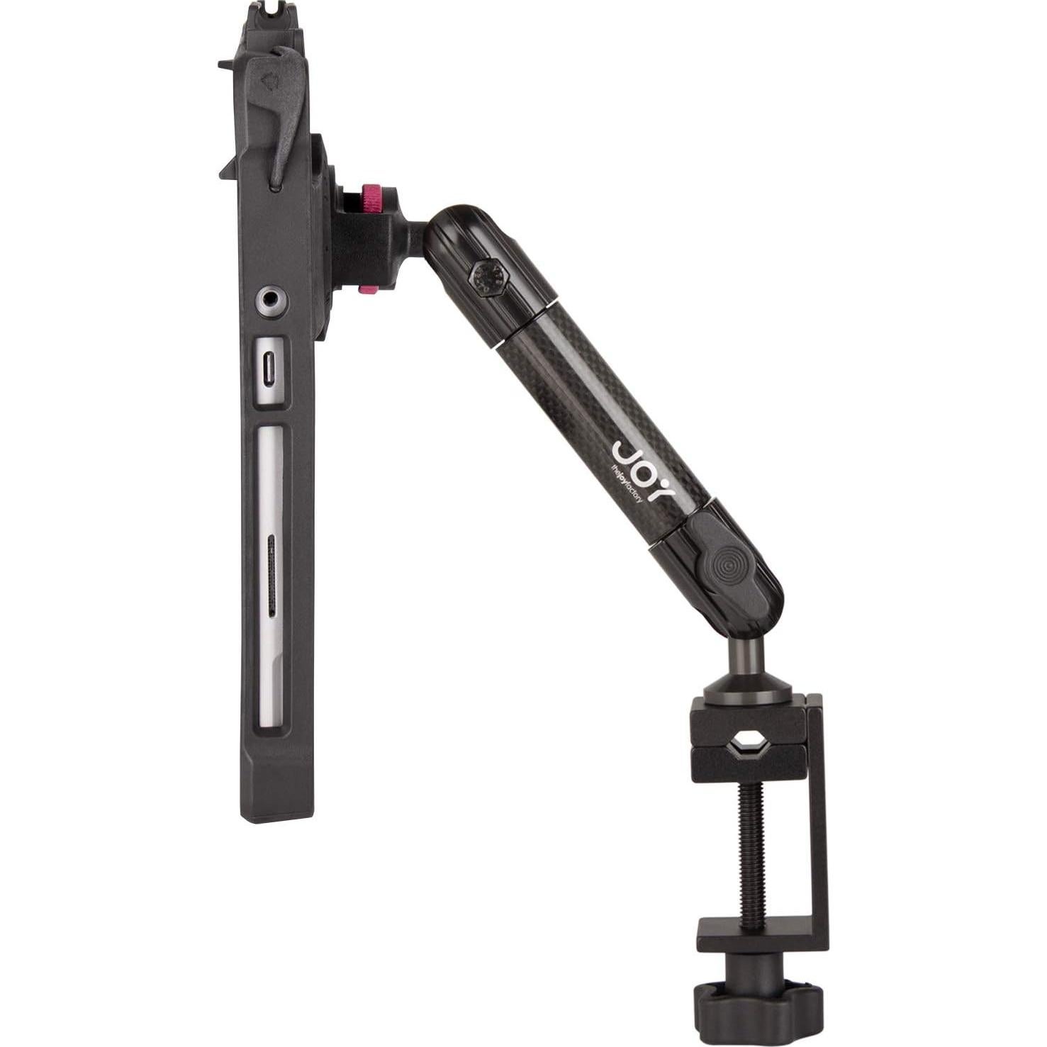 Soporte C-Clamp MagConnect The Joy Factory + Funda aXtion Edge para Surface Go