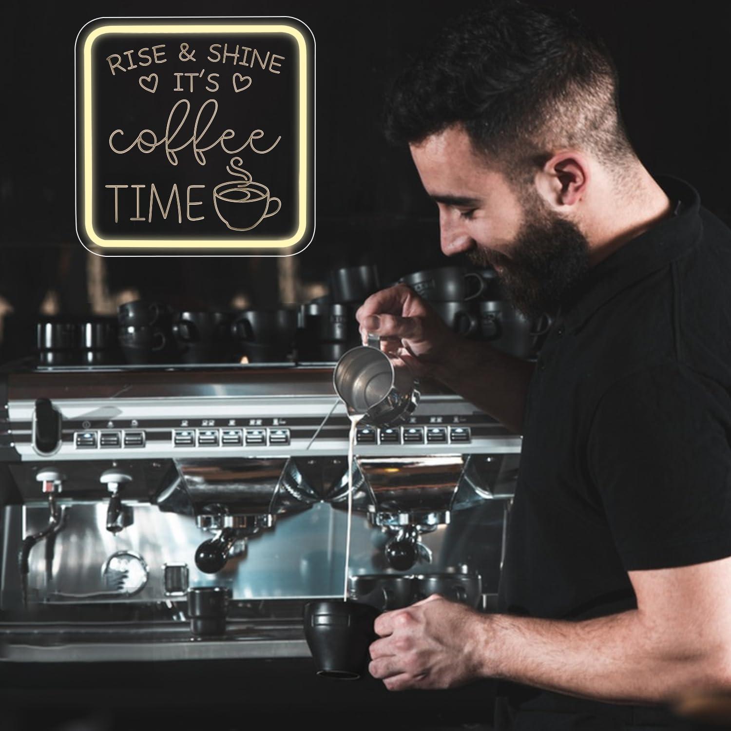 Luz de Neón Regulable de Café Zikdhf para Decoración