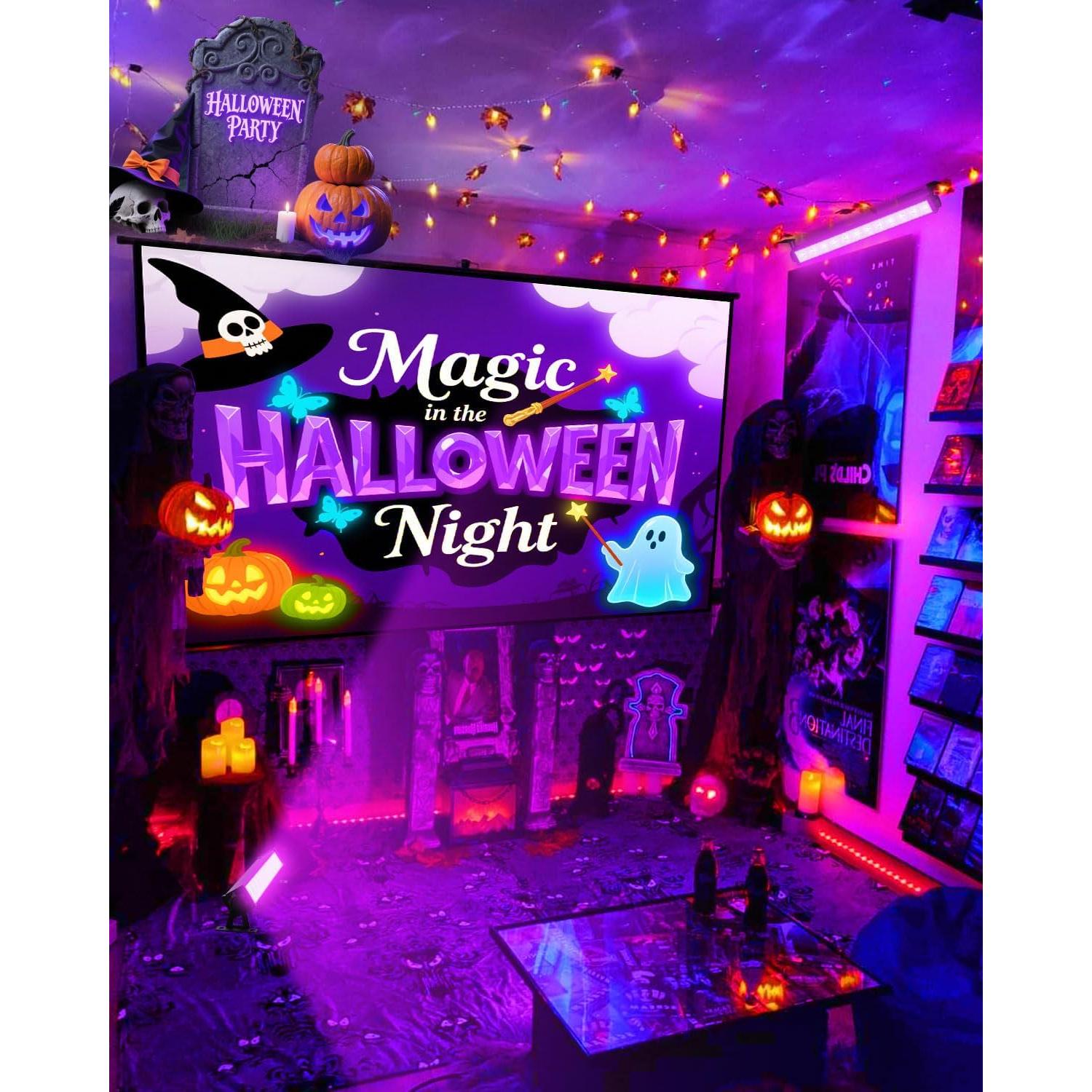 Barra de luz negra LED 40W YIAYETOG con cable 1.83m