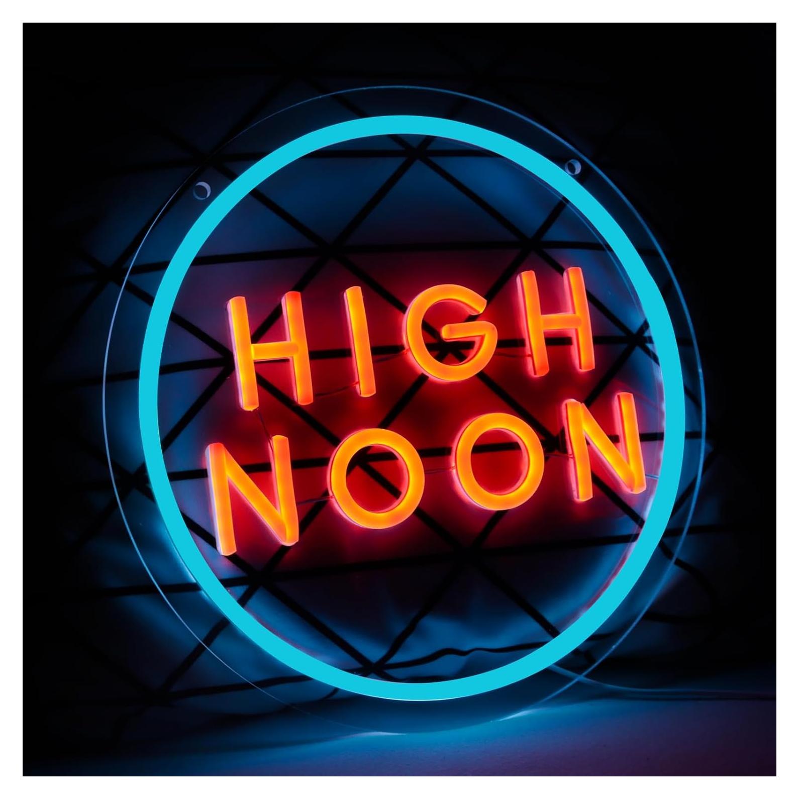 Luz de Neón Rosa WonderfulLife 40.6x30.5 cm USB para Bar