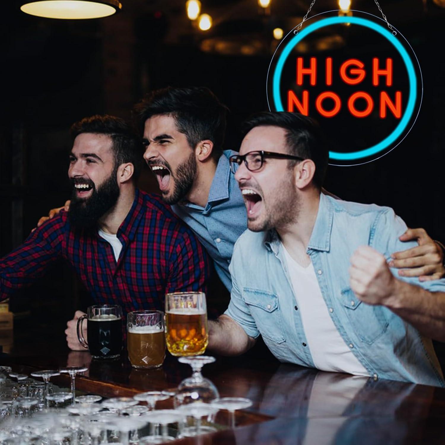 Luz de Neón Rosa WonderfulLife 40.6x30.5 cm USB para Bar