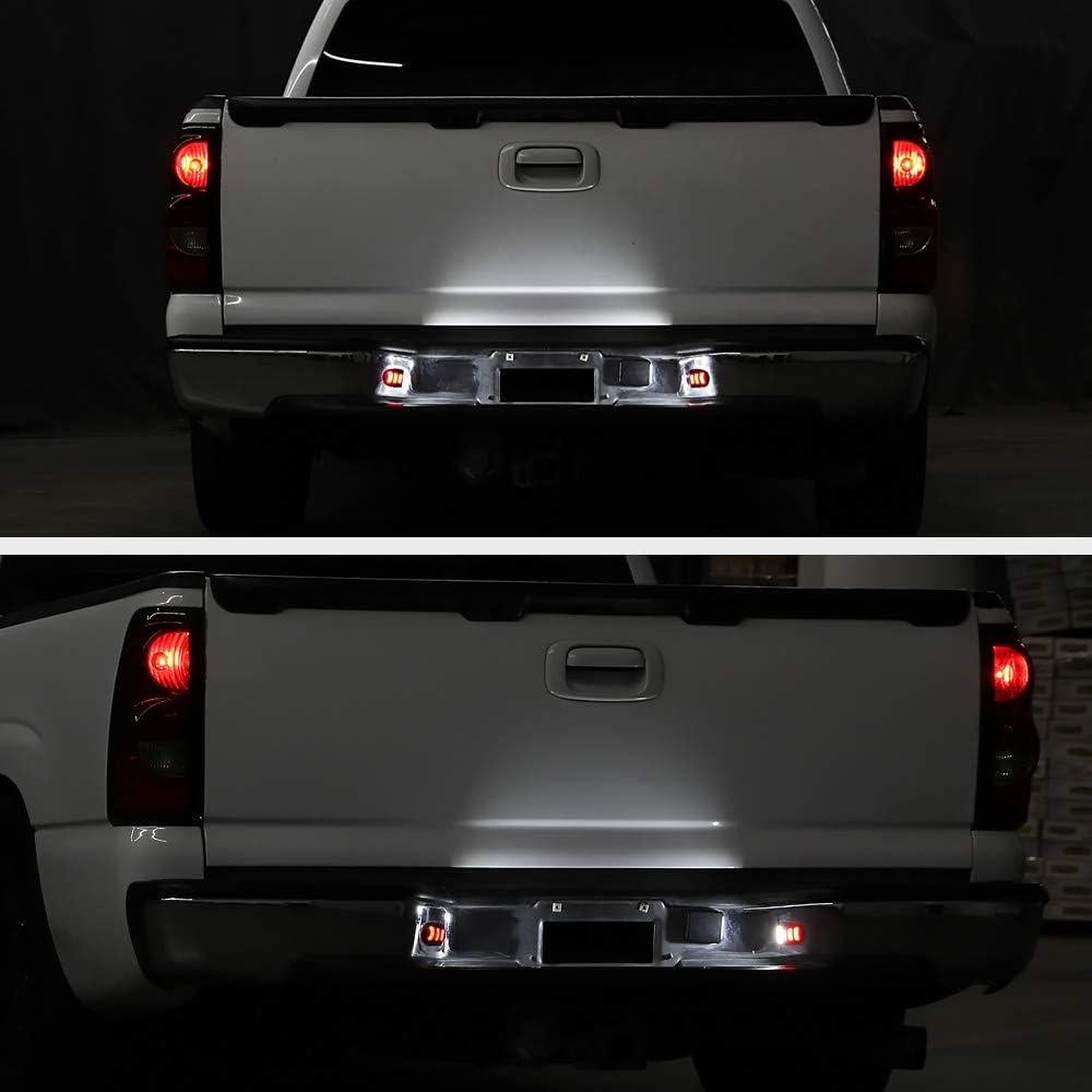 Tubo Neon LED Rojo VIPMOTOZ para Placa de Licencia Cadillac y Chevy