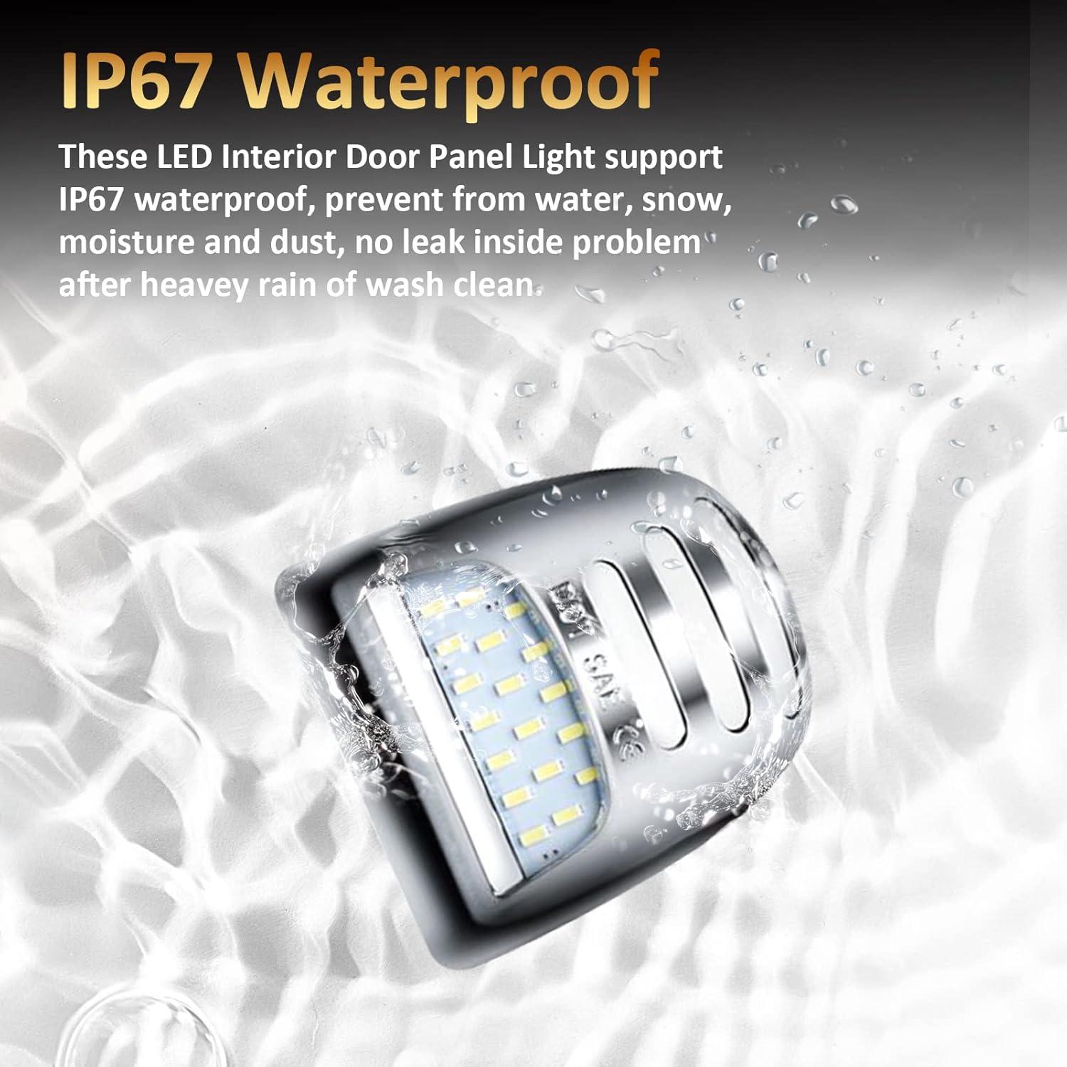 Luz de Placa de Licencia LED Mejorvista Rojo 6000K para Chevy