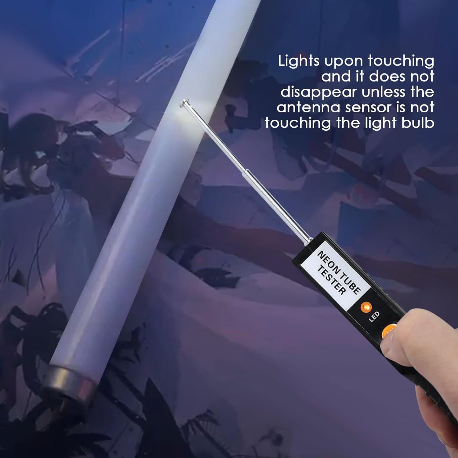 Probador de Neón Portátil JuviPerpric para Tubos Fluorescentes