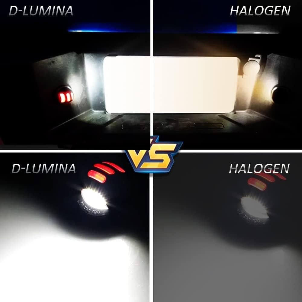 Luces de Placa de Licencia LED D-Lumina para Ford 1990-2014