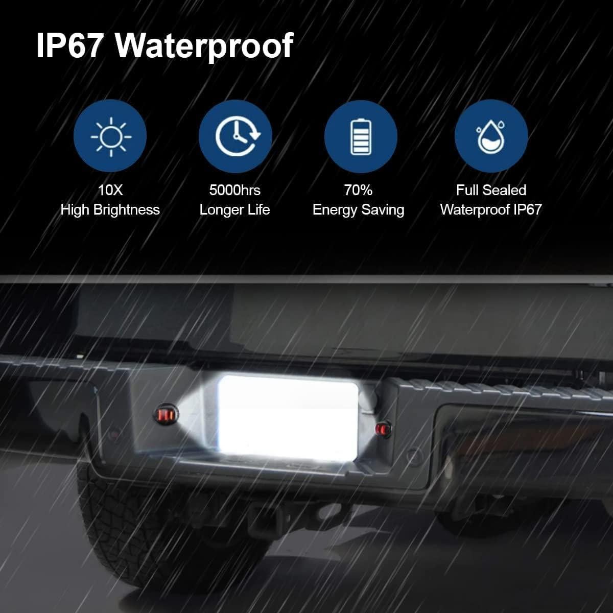 Luces de Placa de Licencia LED D-Lumina para Ford 1990-2014