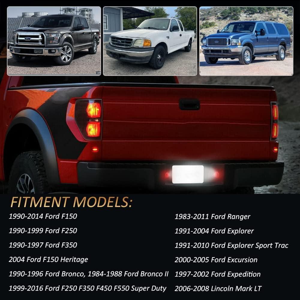 Luces de Placa de Licencia LED D-Lumina para Ford 1990-2014