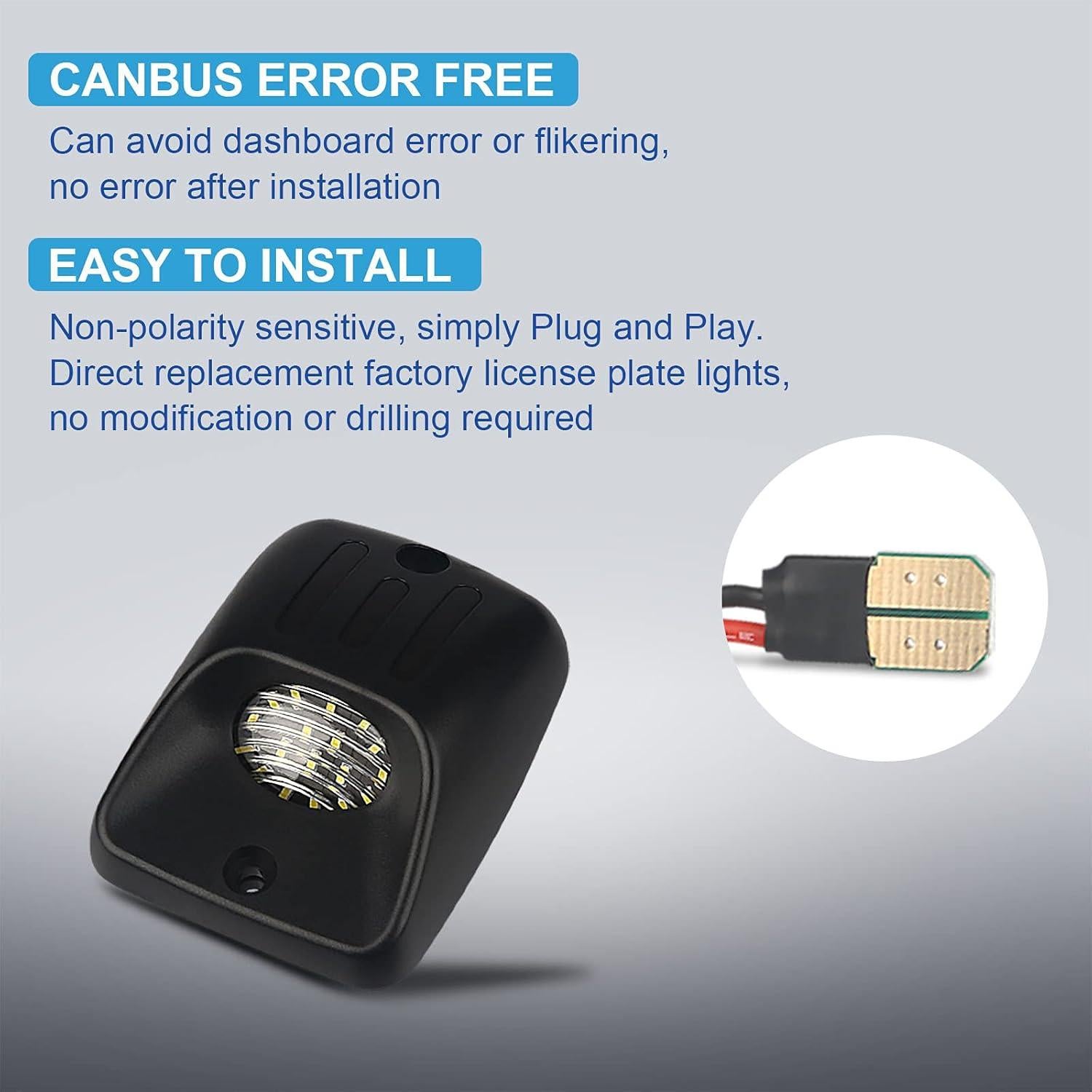 Luces de Matrícula LED MbuyDIY Tacoma 1995-2004 6000K