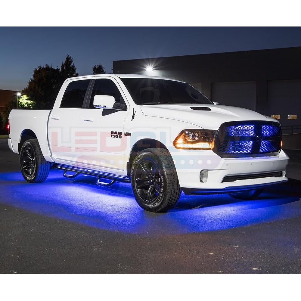 Kit de Iluminación LED Bajo Cuerpo LEDGlow Azul 6 Piezas