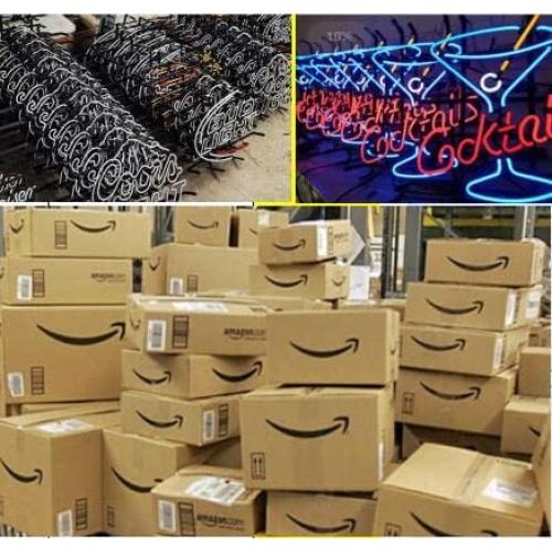 Luz de Neón Rectangular Corona Extra 33x41 cm Metal