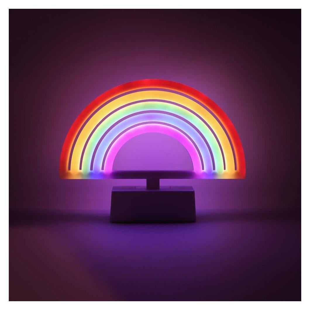 Lámpara de Neón LED Arcoíris Isaac Jacobs 16.5x21.9cm