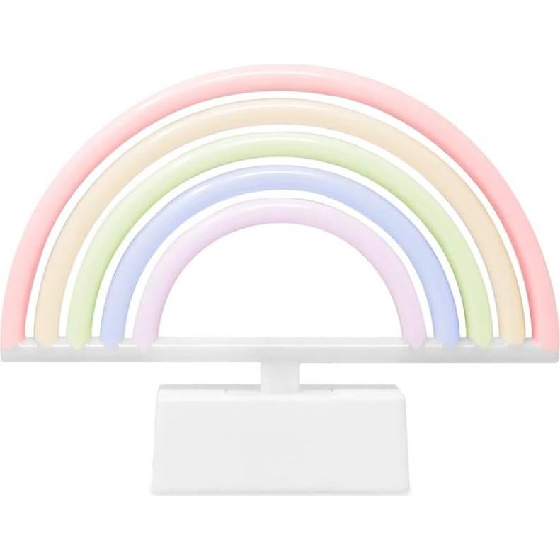 Lámpara de Neón LED Arcoíris Isaac Jacobs 16.5x21.9cm