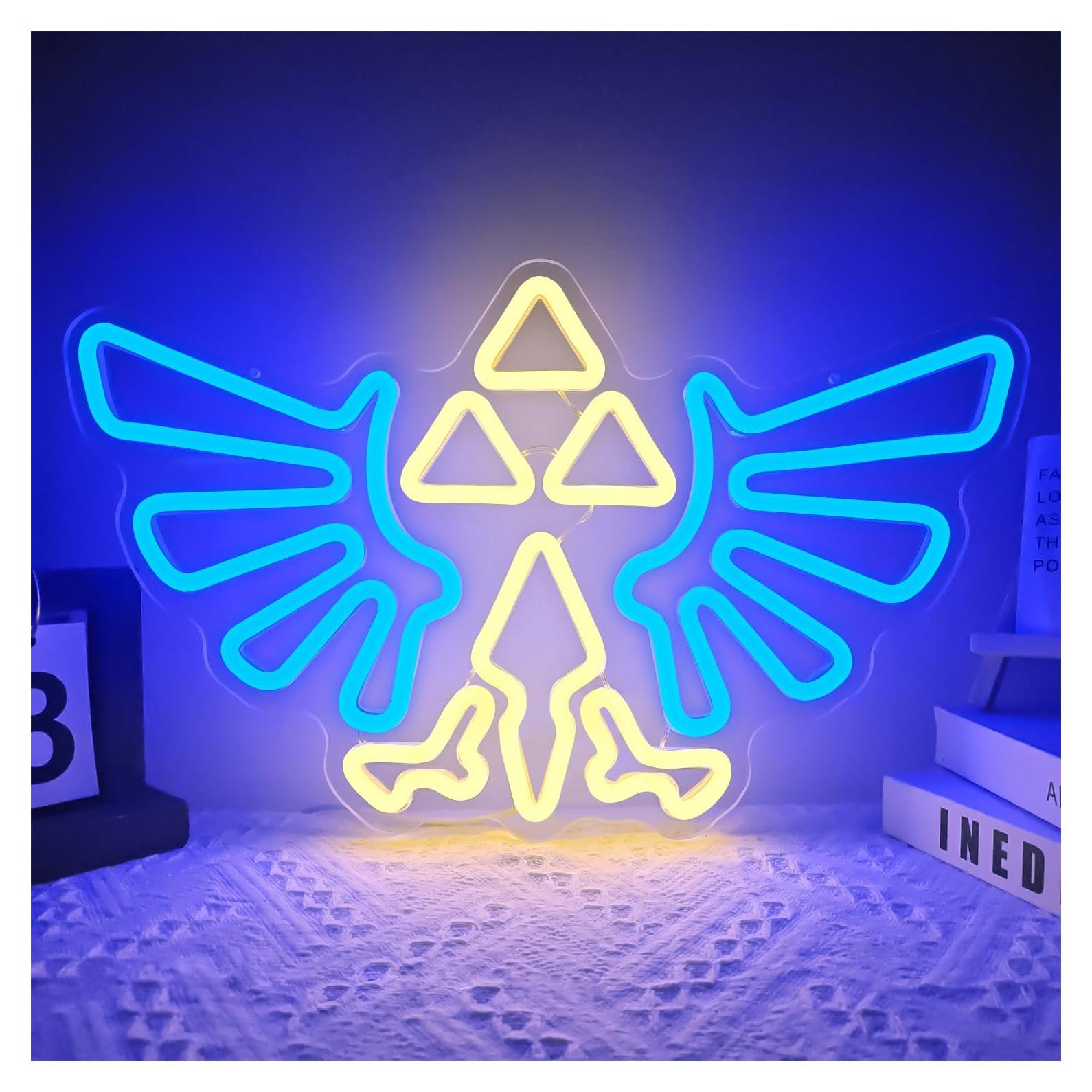 Señal de Neón LOZ Gaming Regulable para Decoración de Pared