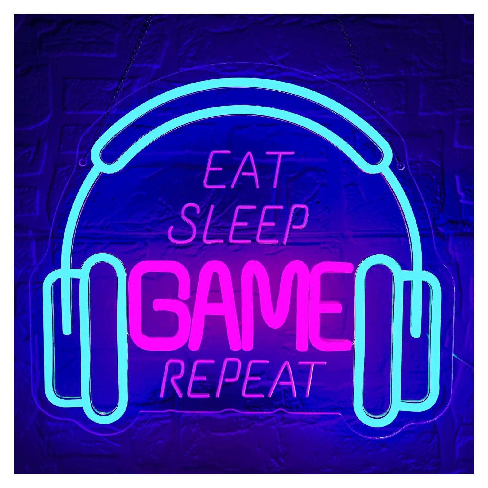 Cartel de Neón Gamer Blecode 35x31 cm LED Dimmable