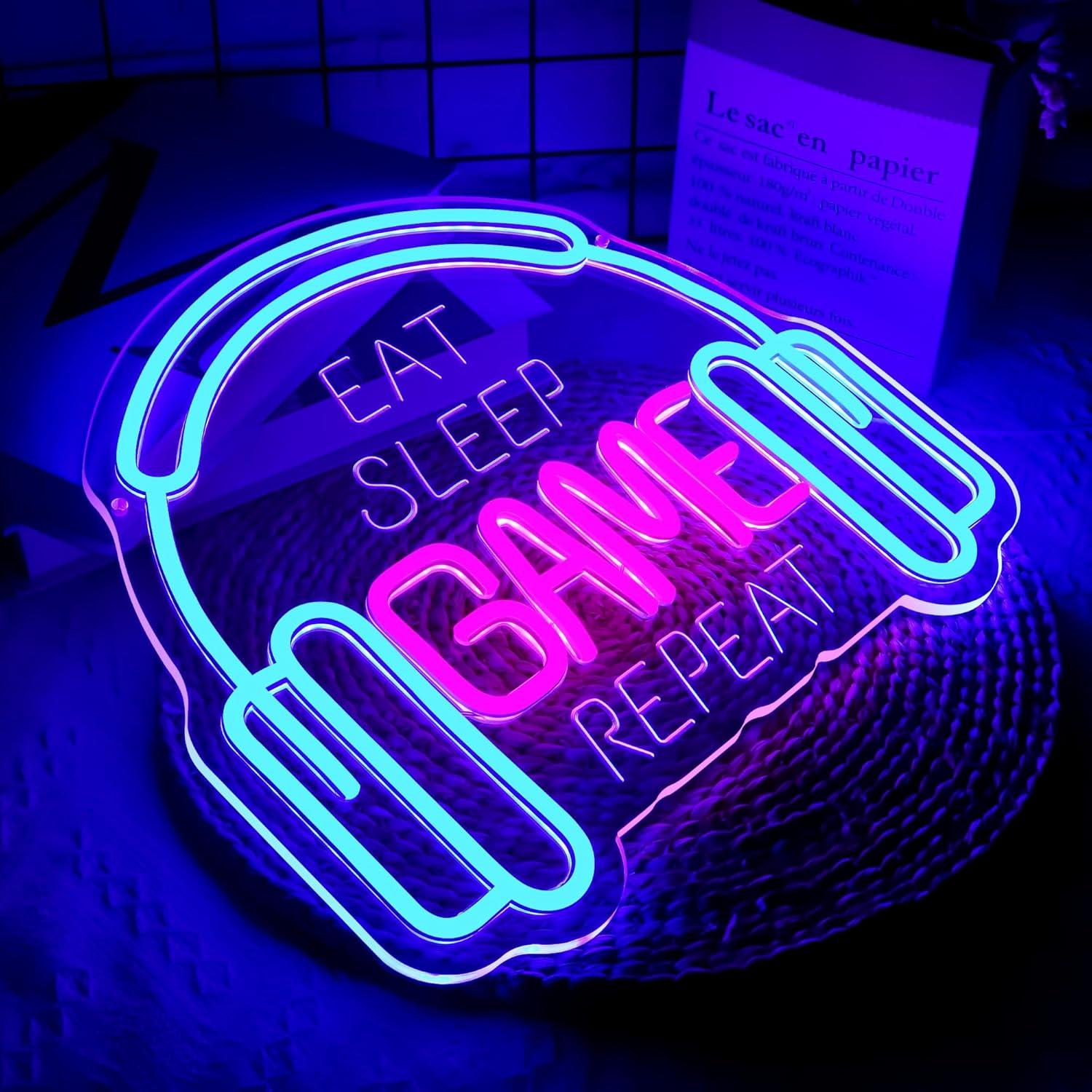 Cartel de Neón Gamer Blecode 35x31 cm LED Dimmable