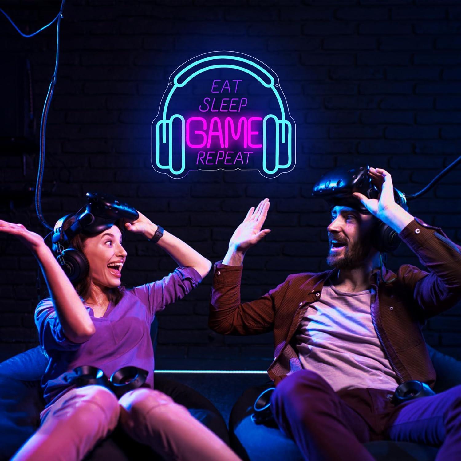 Cartel de Neón Gamer Blecode 35x31 cm LED Dimmable